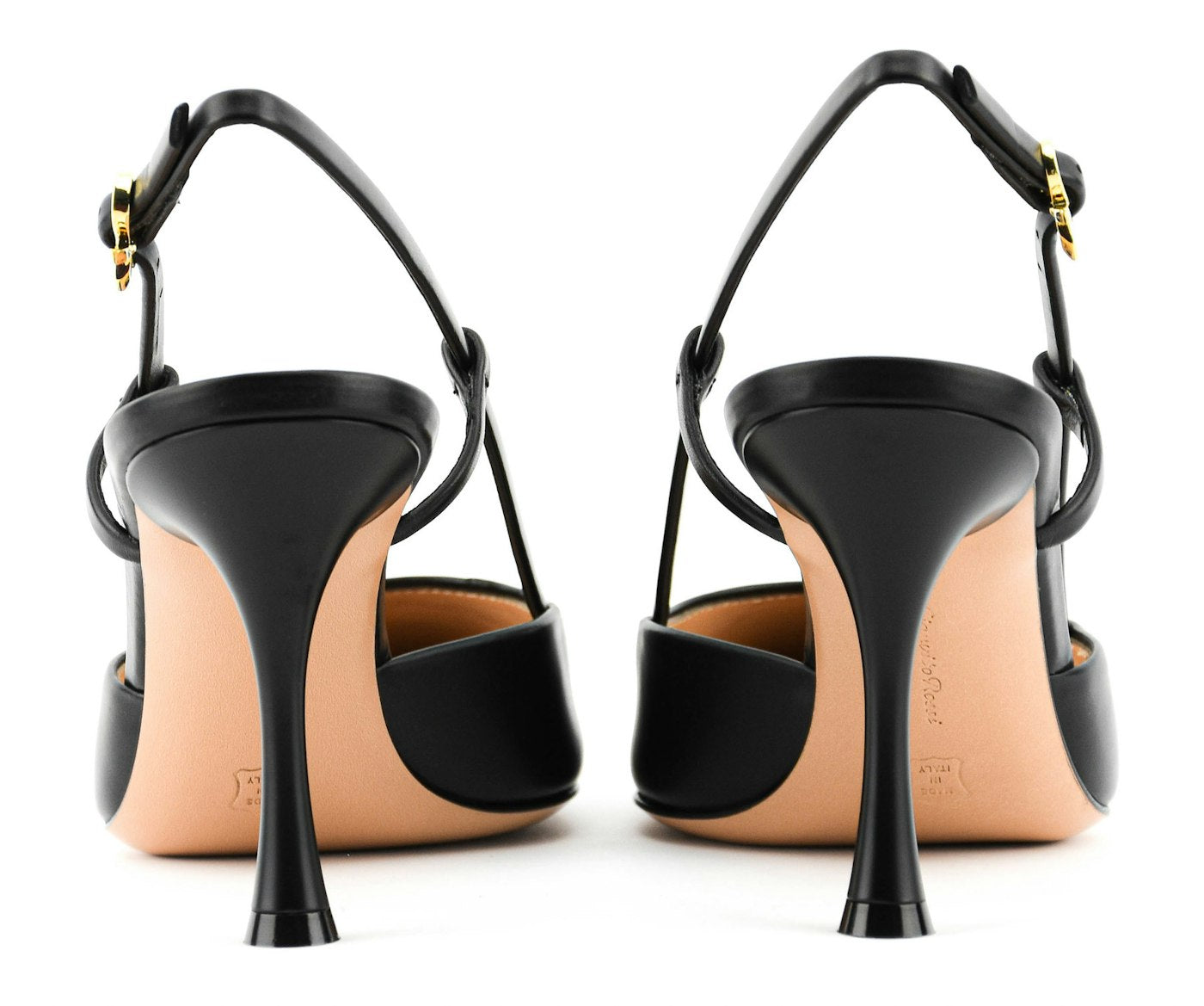 GIANVITO ROSSI RIBBON SLING BLACK