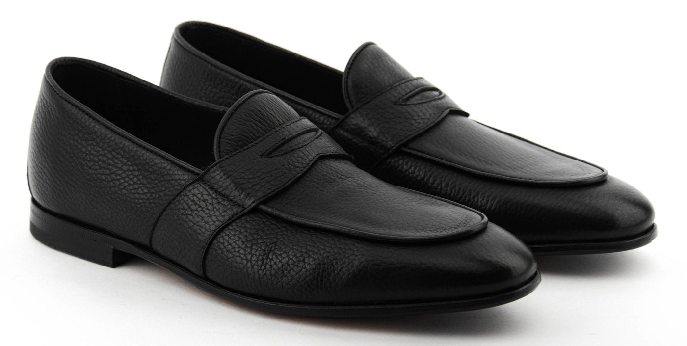 FRANCESCHETTI LOAFER CAVIAR BLACK
