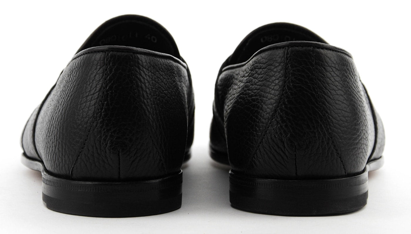 FRANCESCHETTI LOAFER CAVIAR BLACK