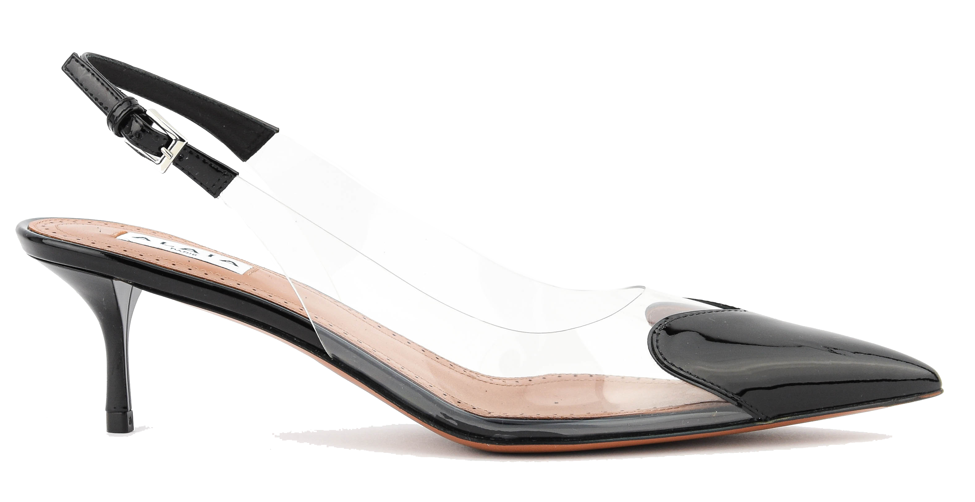 ALAIA LE COEUR SLINGBACK BLACK – Paul warmer