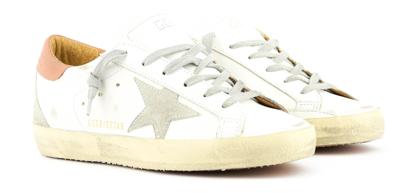 GOLDEN GOOSE SUPERSTAR WHITE ICE BROWN