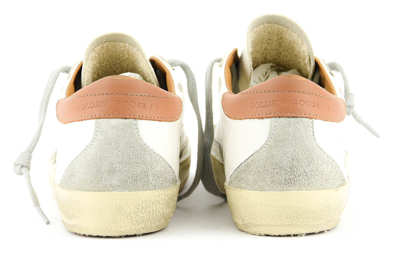 GOLDEN GOOSE SUPERSTAR WHITE ICE BROWN