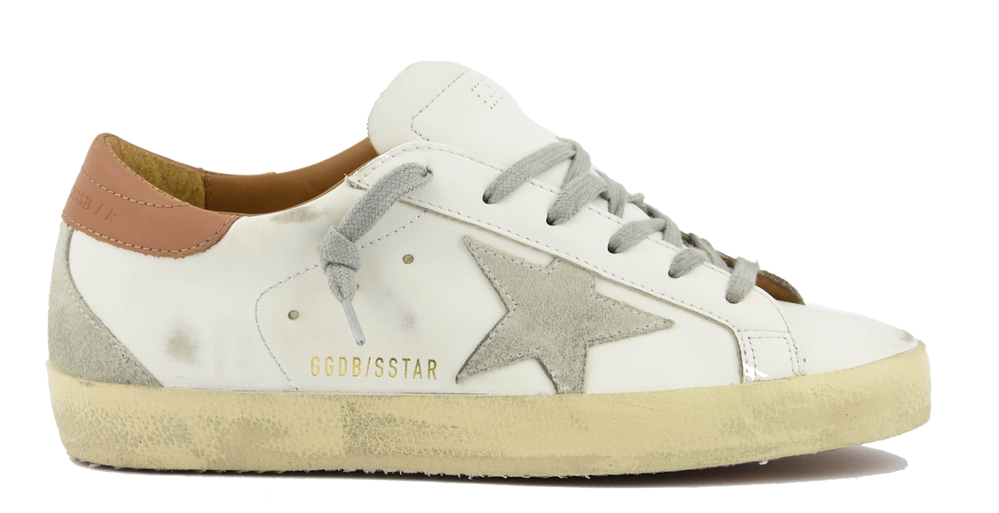 GOLDEN GOOSE SUPERSTAR WHITE ICE BROWN