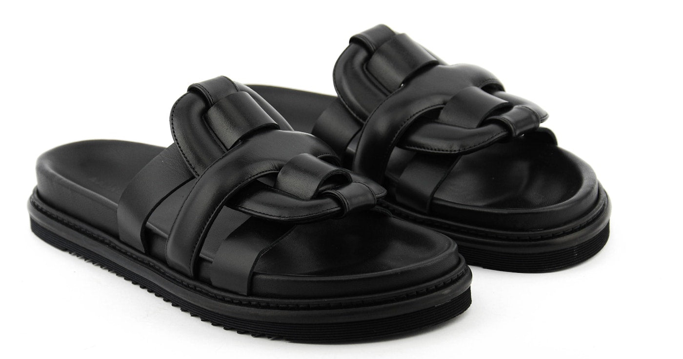 MOROBE DELUXE SANDAL BLACK NAPPA