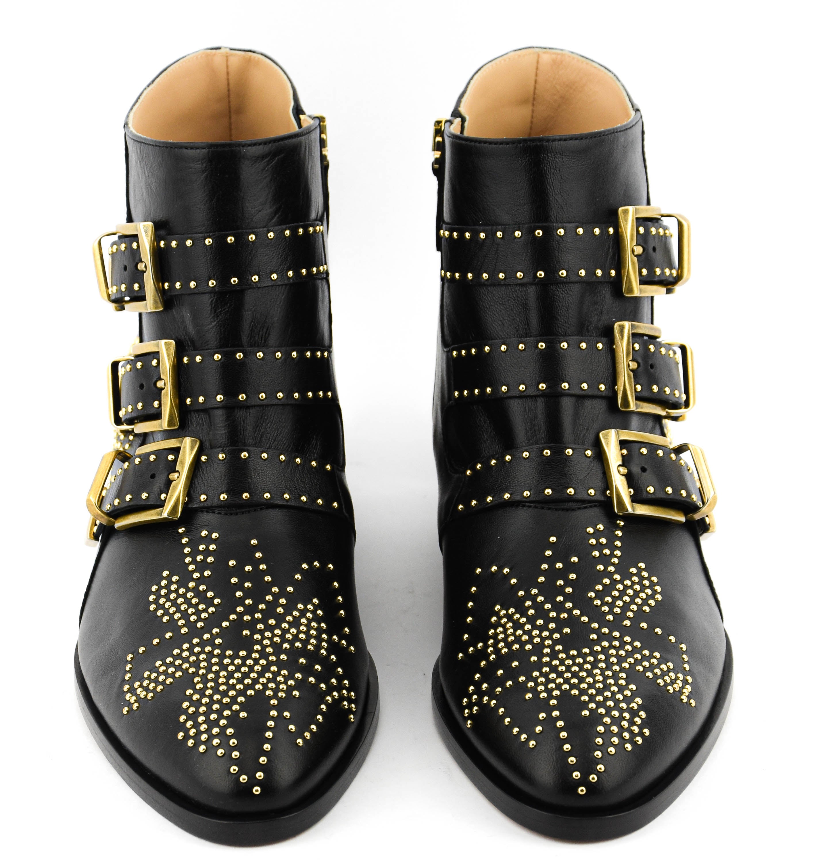 CHLOE SUSANNA BOOTS BLACK GOLD