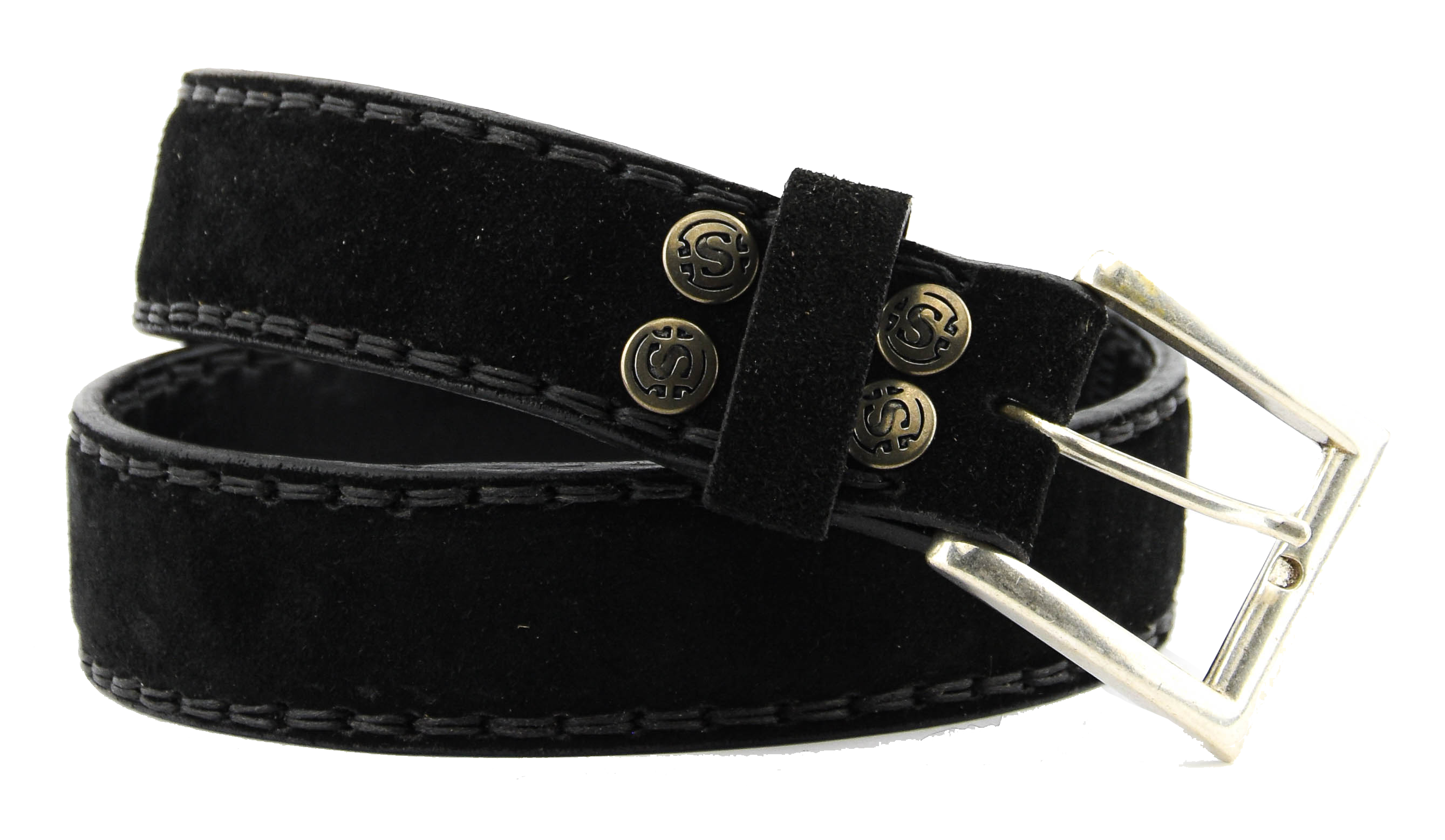 PAUL WARMER BELT STUDDED BLACK