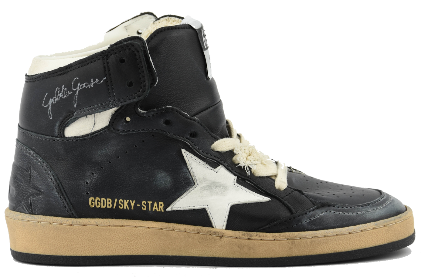 GOLDEN GOOSE SKY STAR BLACK