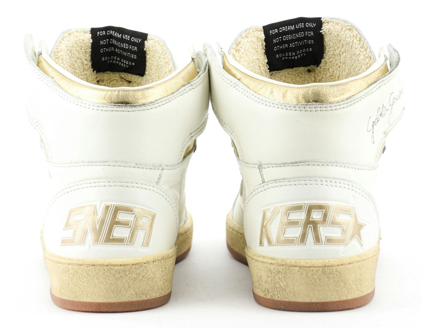 GOLDEN GOOSE SKY STAR WHITE GOLD