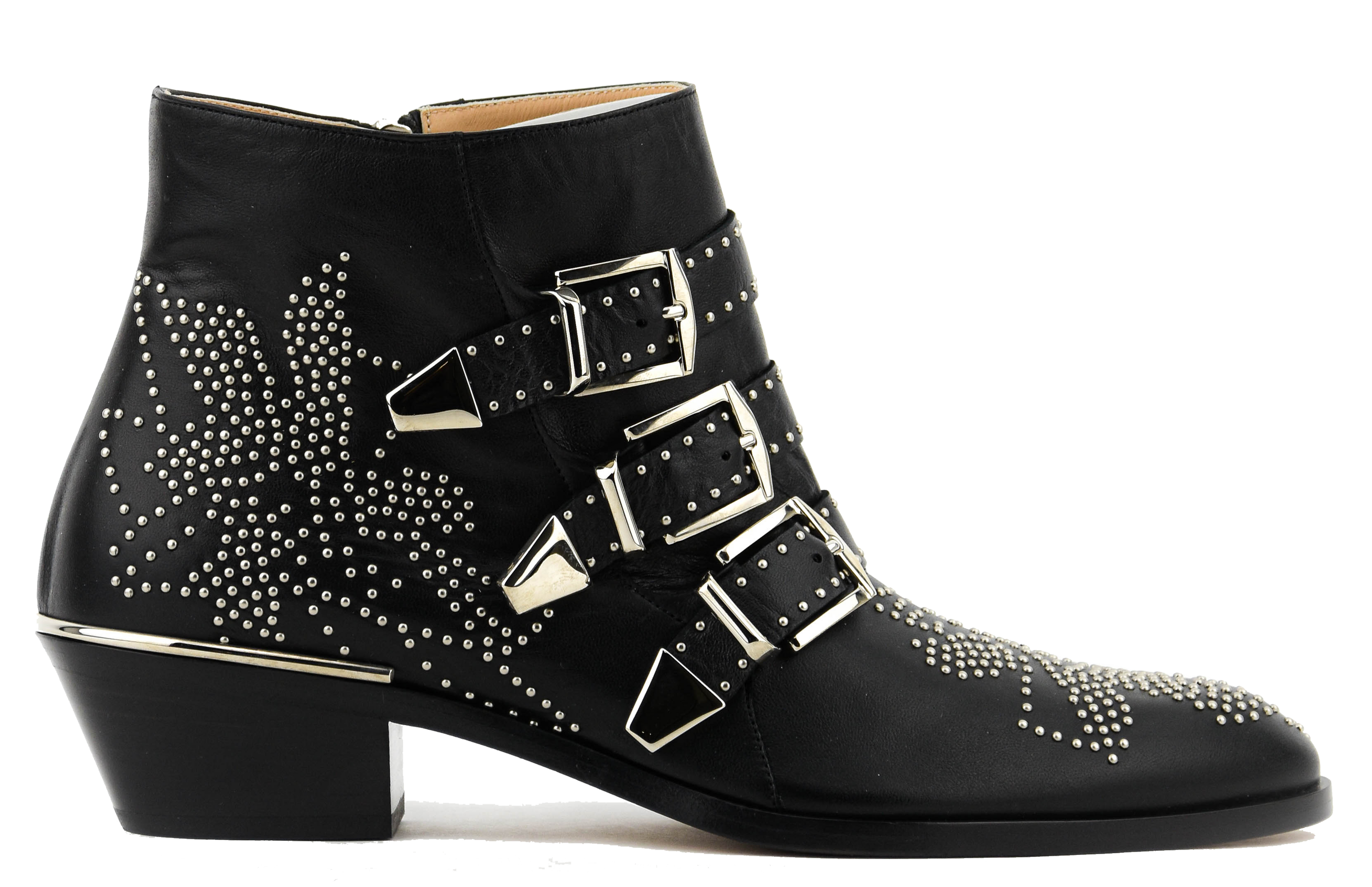CHLOE SUSANNA BOOT BLACK SILVER