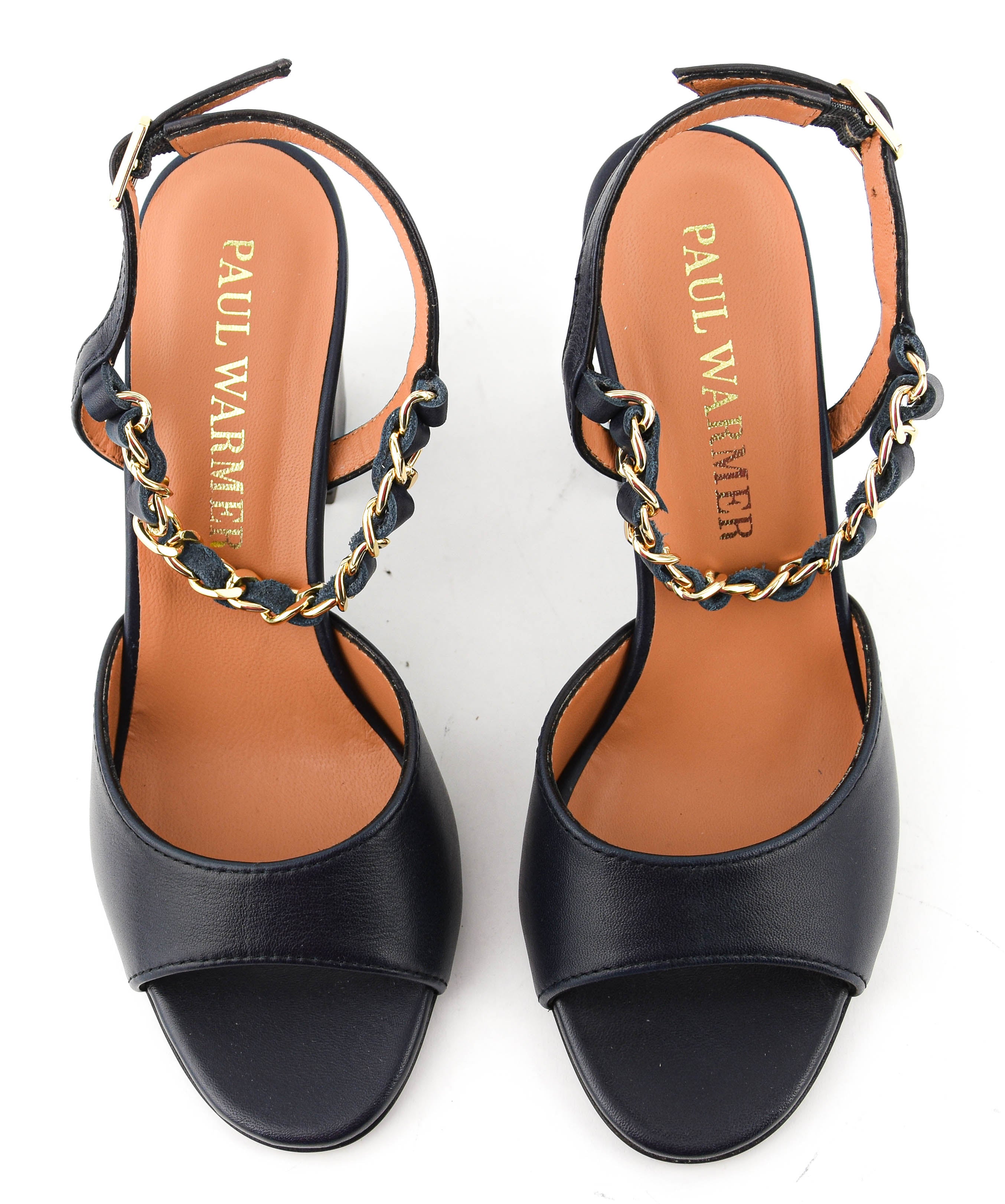 PAUL WARMER SARA CHAIN SANDAL BUE