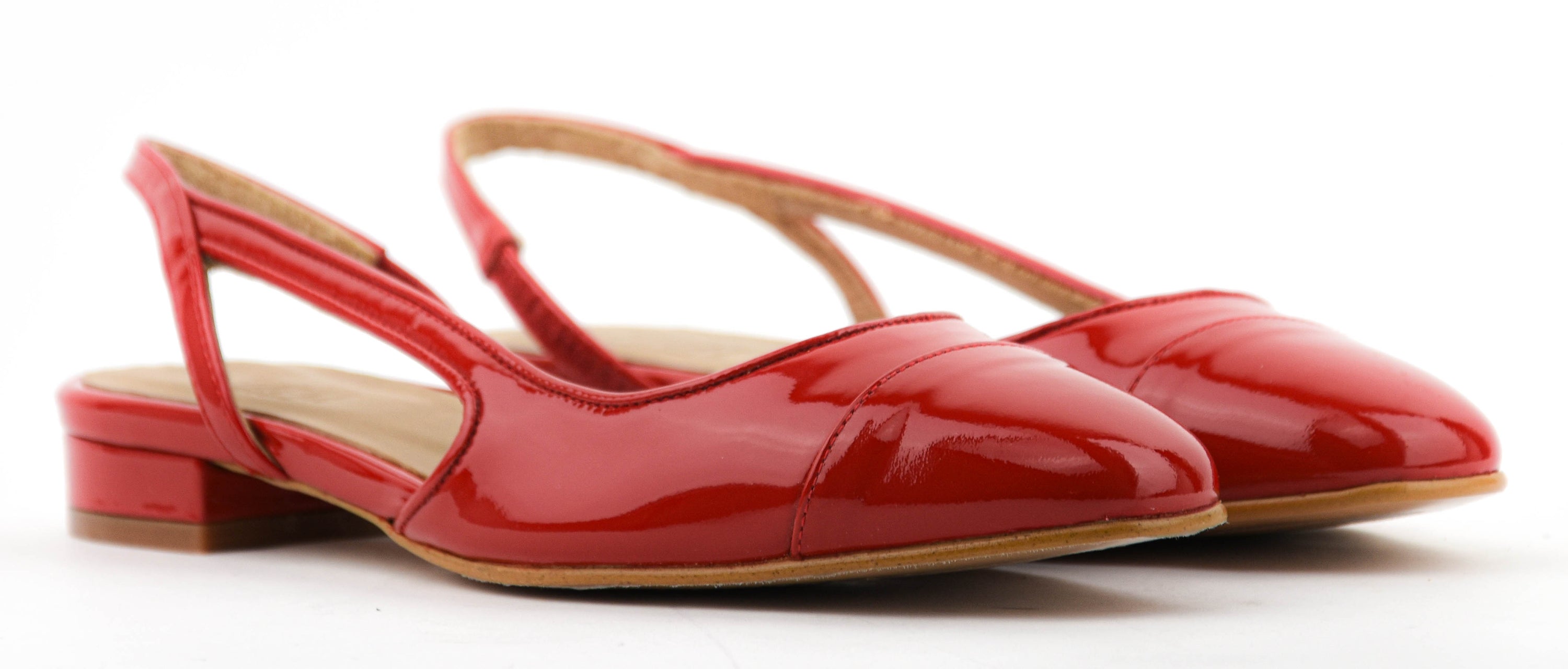 TORAL X PW MANHATTAN SLINGBACK PATENT RED