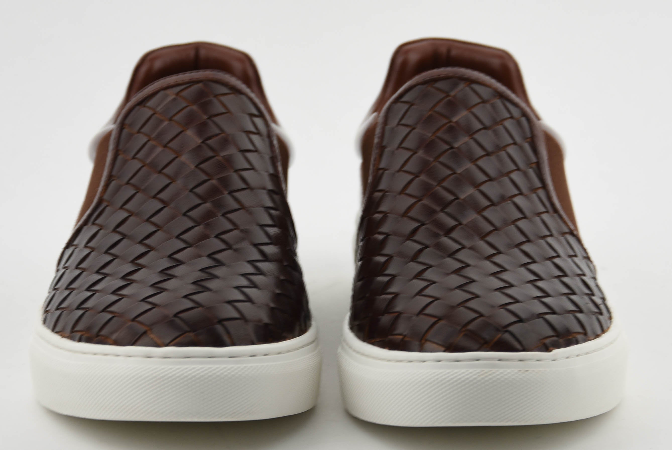 PAUL WARMER BRAIDED LOAFER BROWN