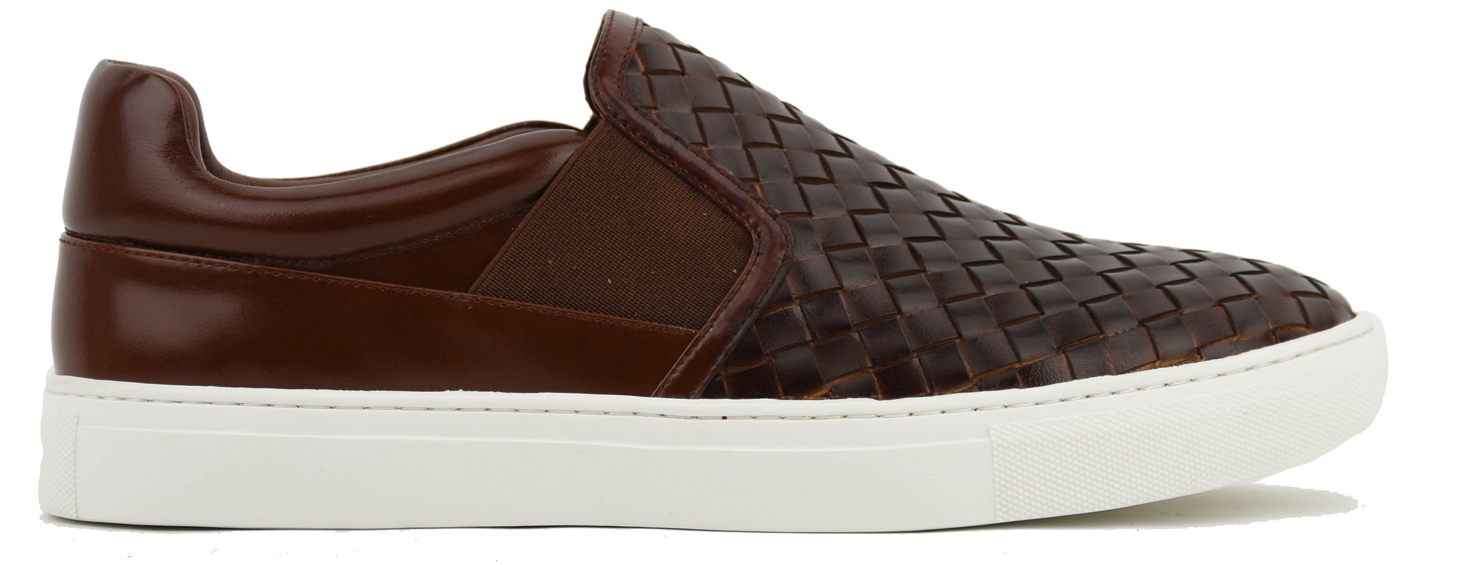 PAUL WARMER BRAIDED LOAFER BROWN