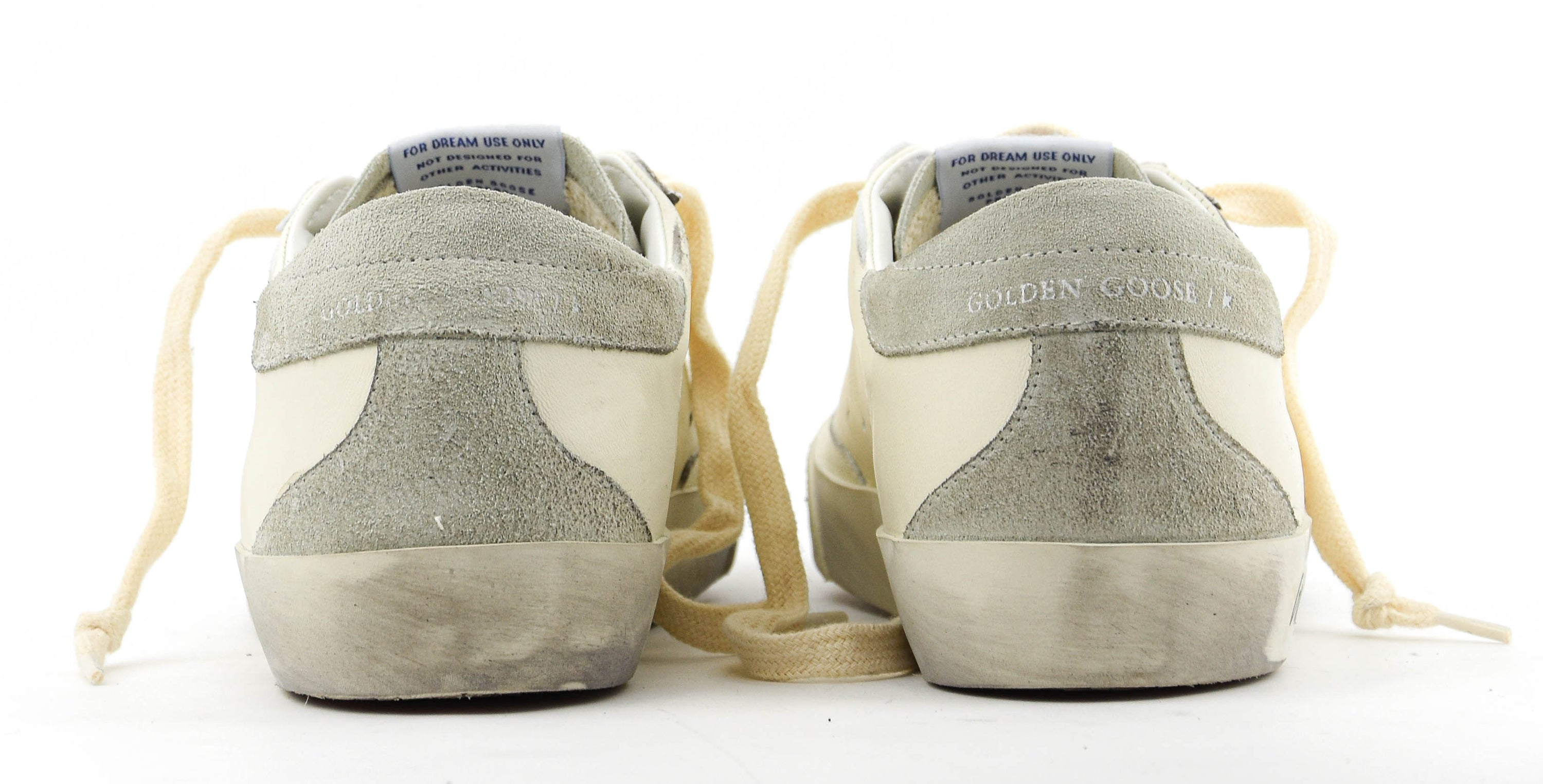 GOLDEN GOOSE SUPER STAR WHITE ICE GREY