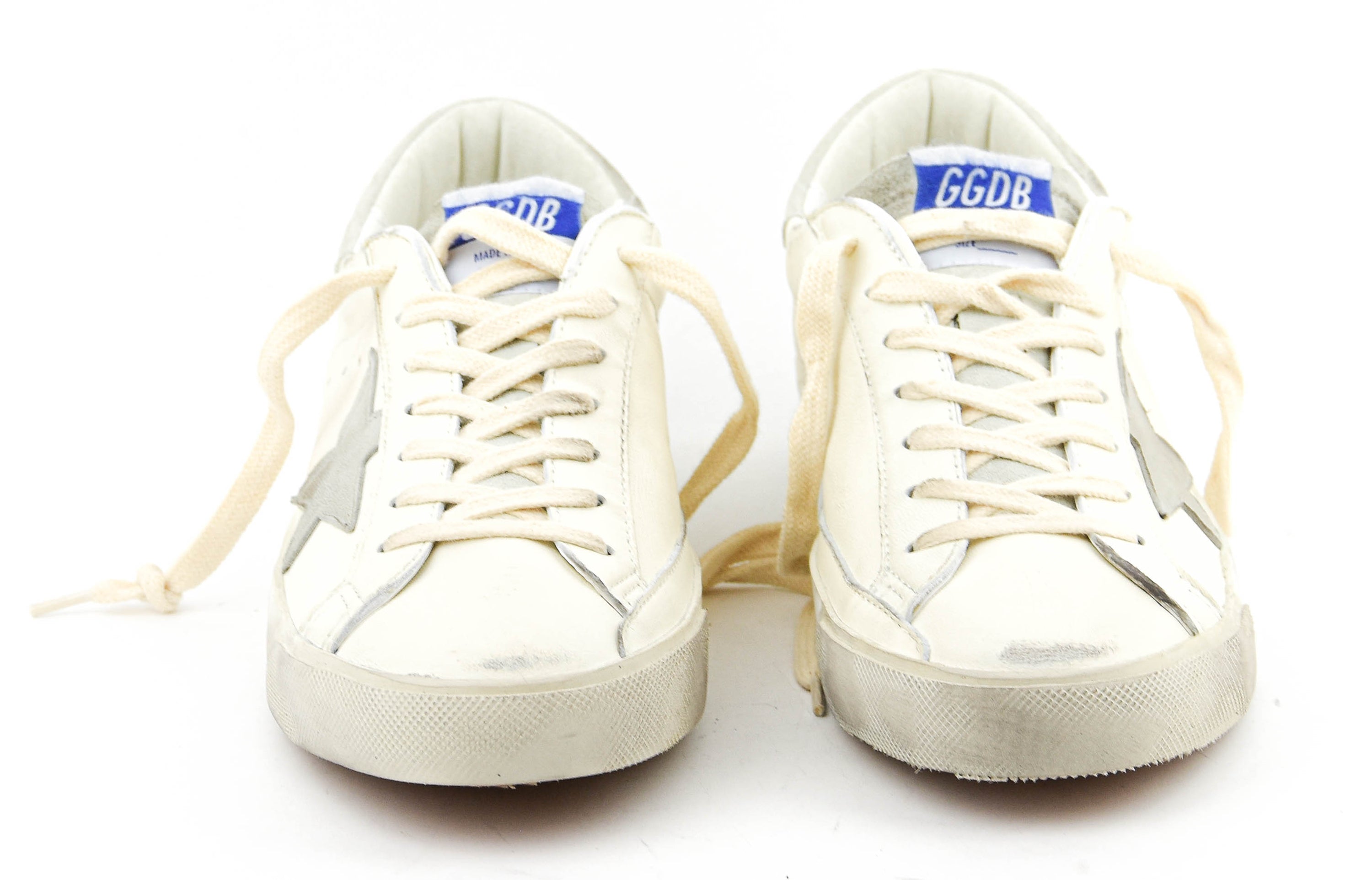 GOLDEN GOOSE SUPER STAR WHITE ICE GREY