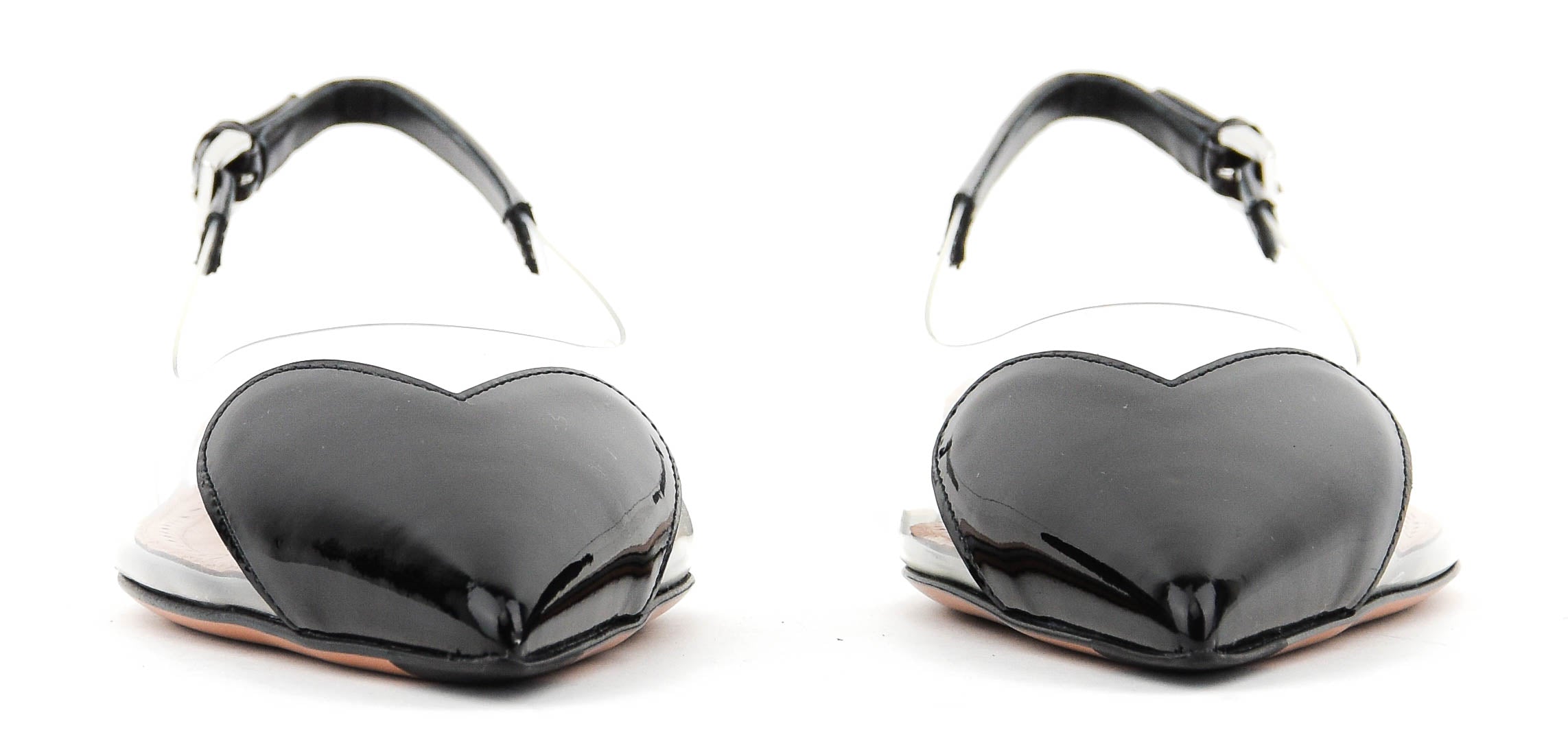 ALAIA LE COEUR BALLERINA BLACK