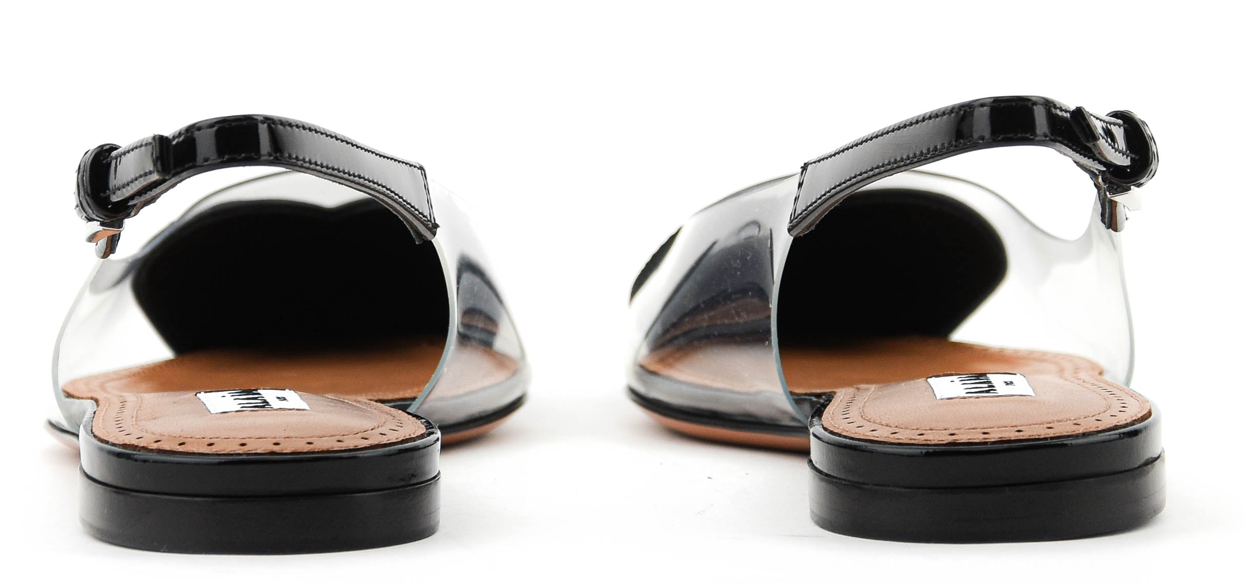 ALAIA LE COEUR BALLERINA BLACK