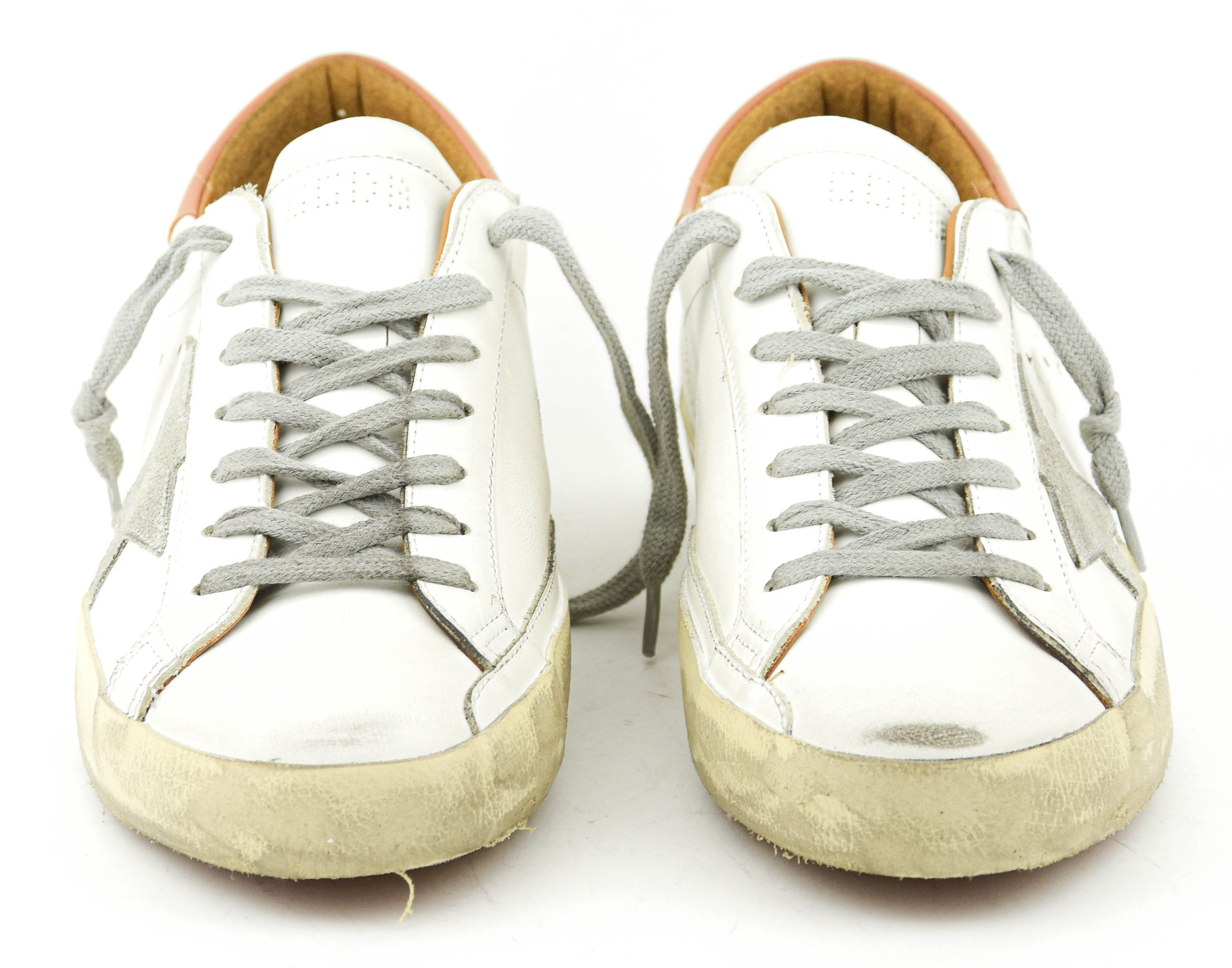 GOLDEN GOOSE SUPER STAR WHITE LIGHT BROWN