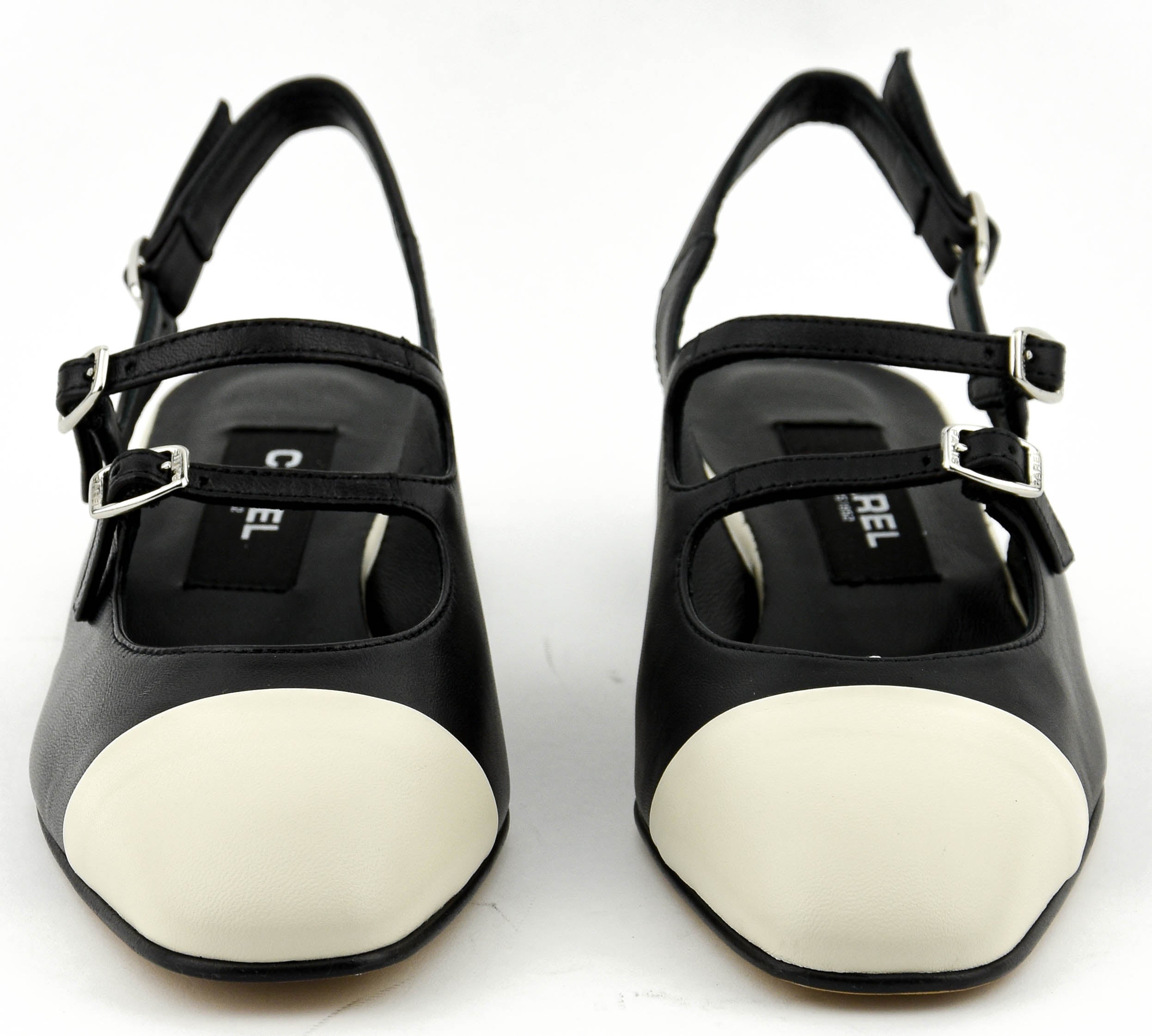 CAREL ABRICOT FLAT BLACK BEIGE