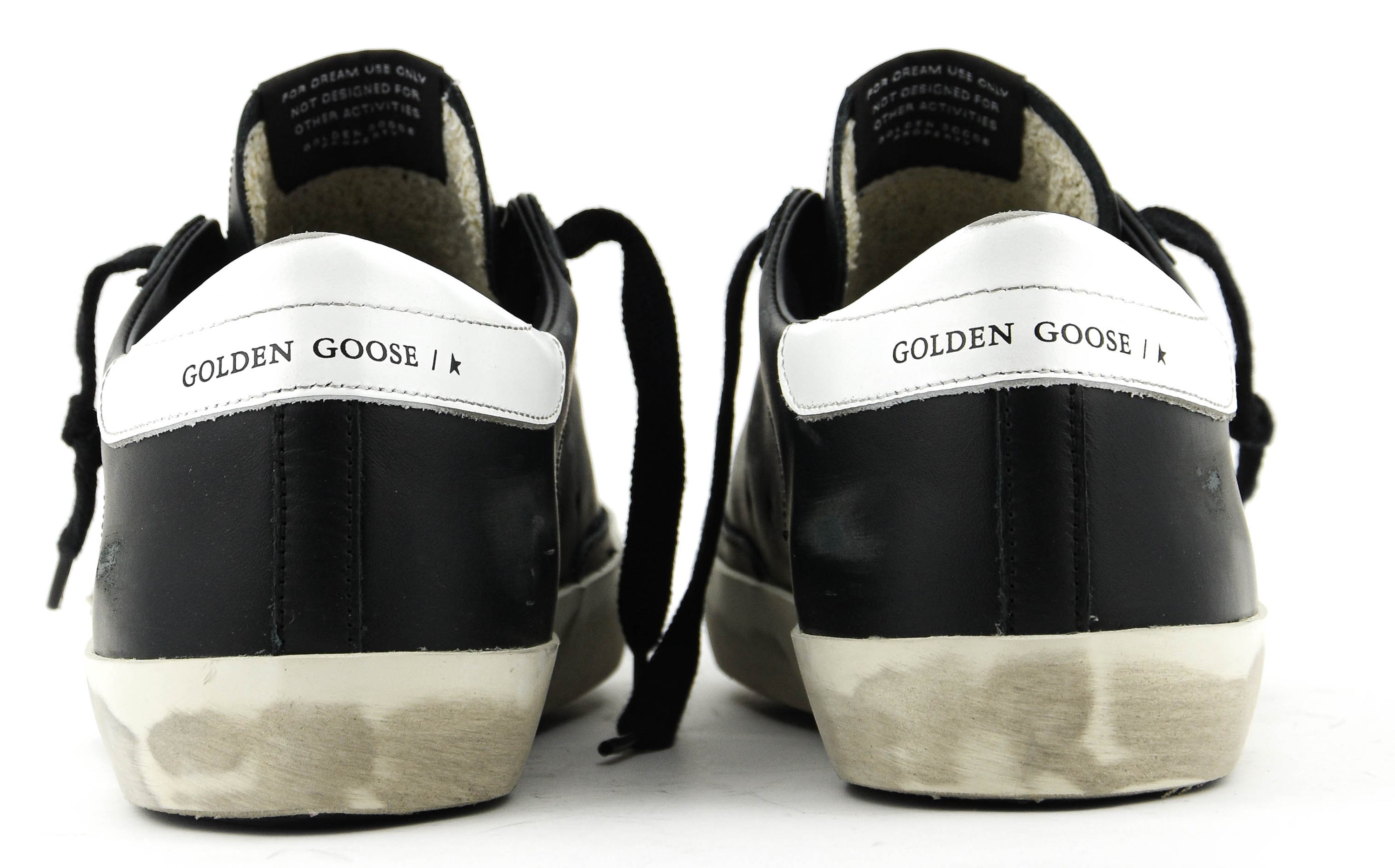 GOLDEN GOOSE SUPERSTAR BLACK WHITE