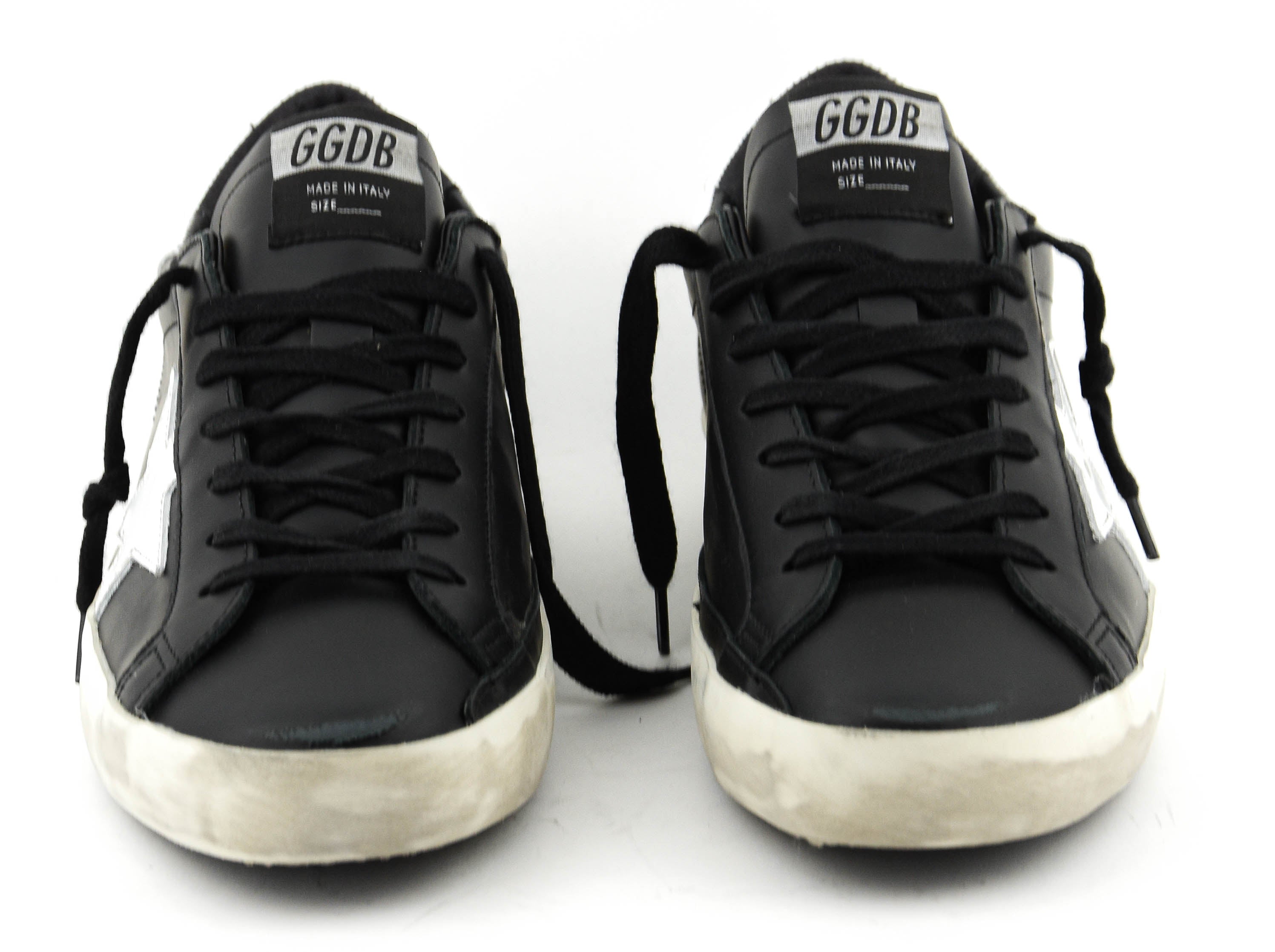 GOLDEN GOOSE SUPERSTAR BLACK WHITE