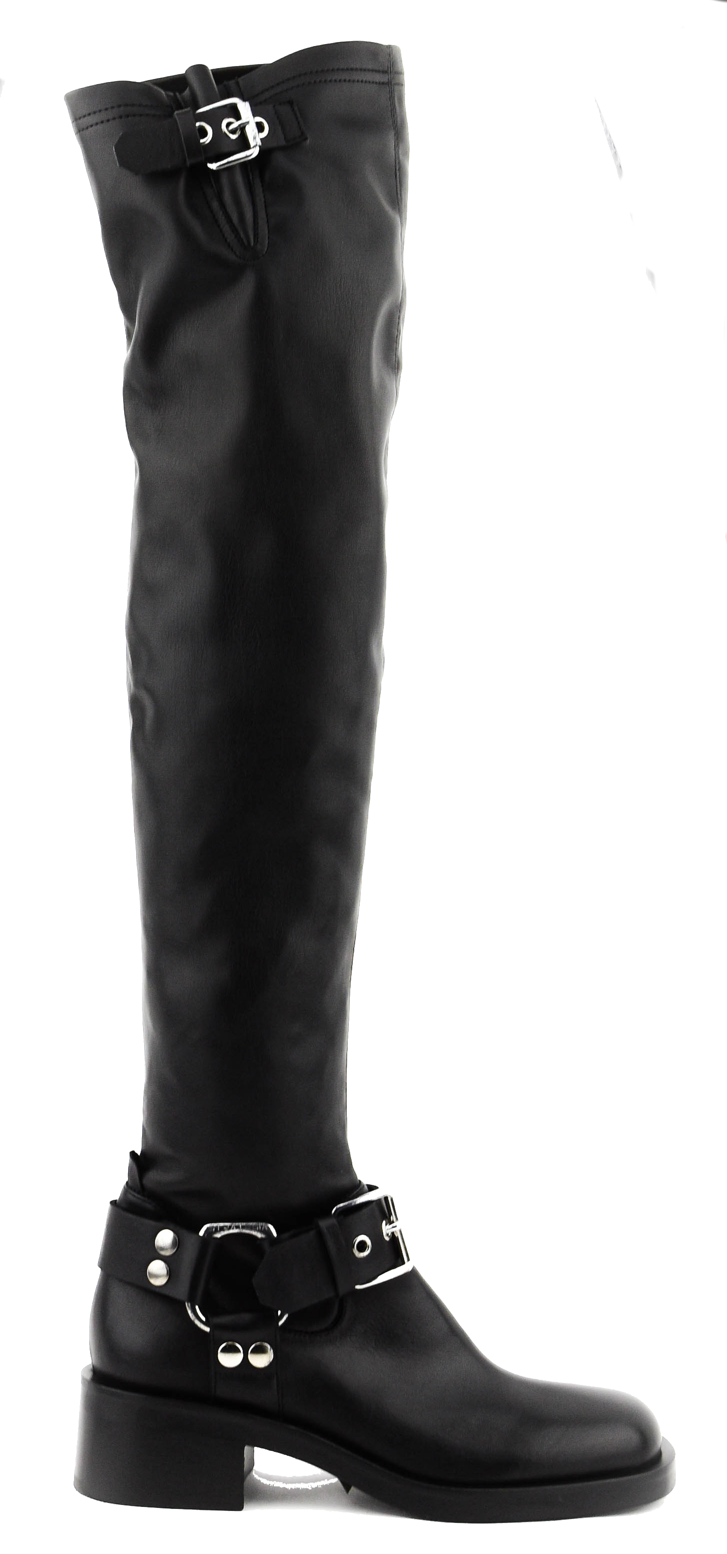 STRATEGIA OVERKNEE BIKER BLACK – Paul warmer