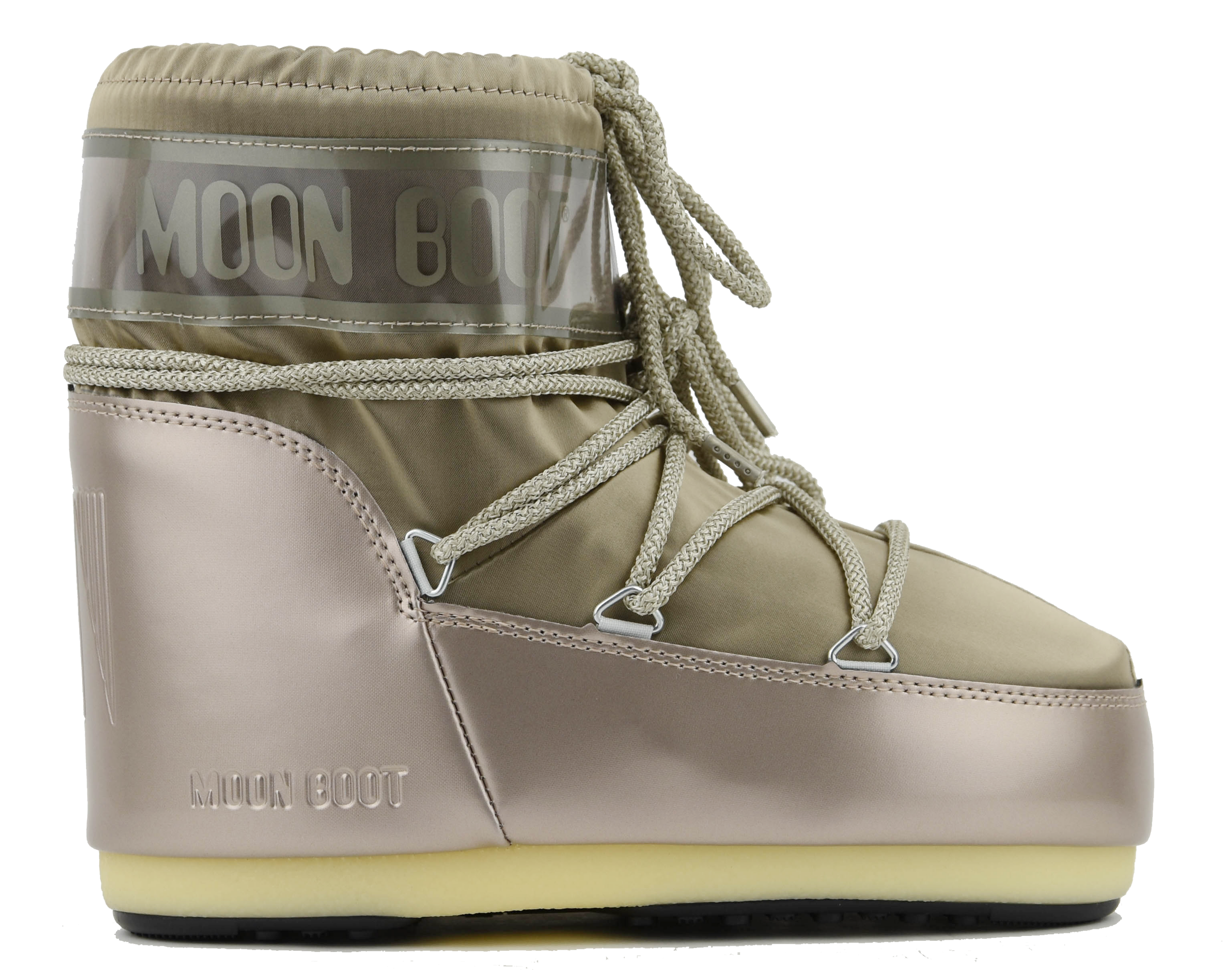 MOONBOOT ICON LOW GLANCE PLATINUM