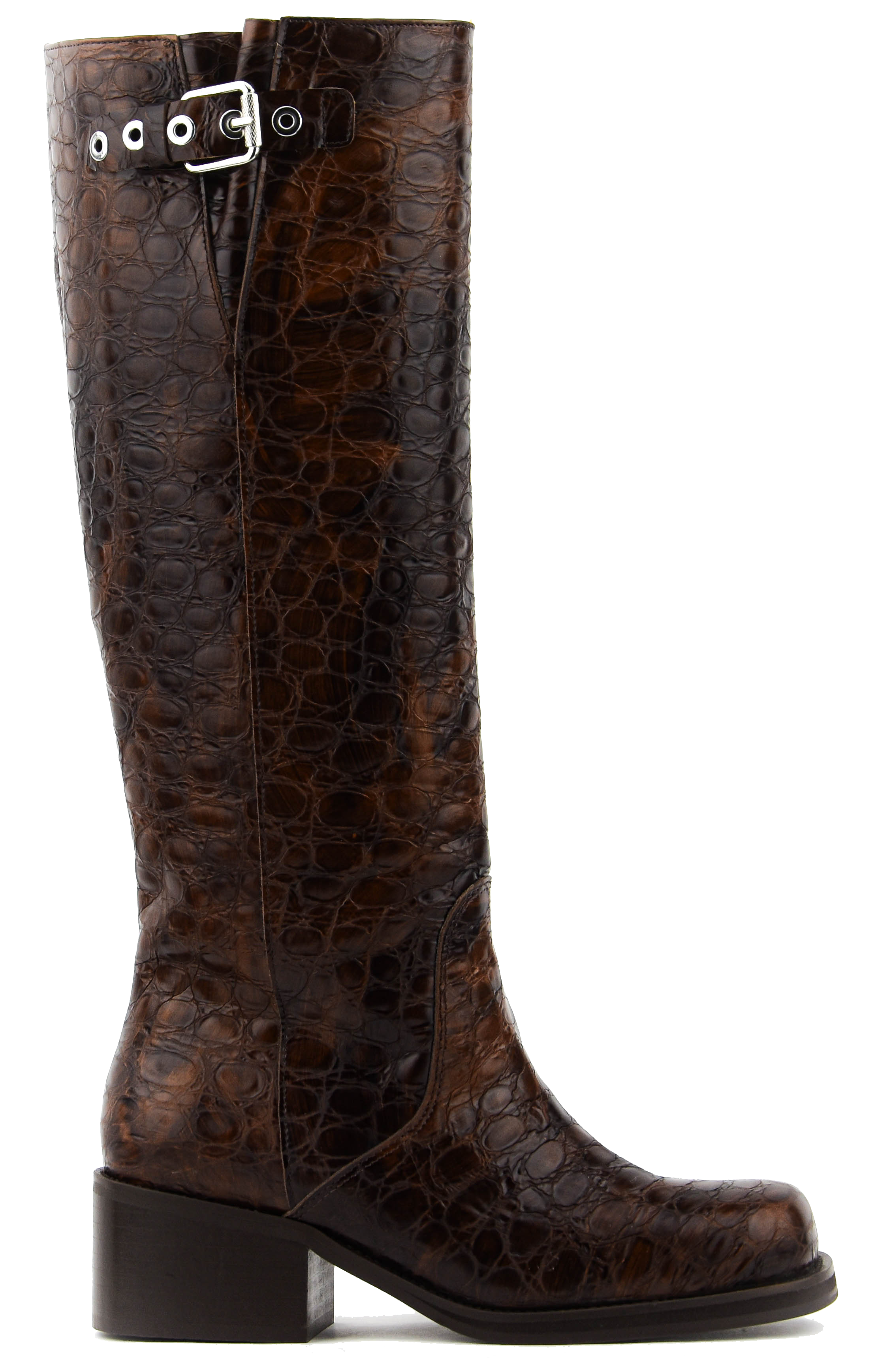 TORAL RONNIE LONG BIKER CROCO BROWN – Paul warmer