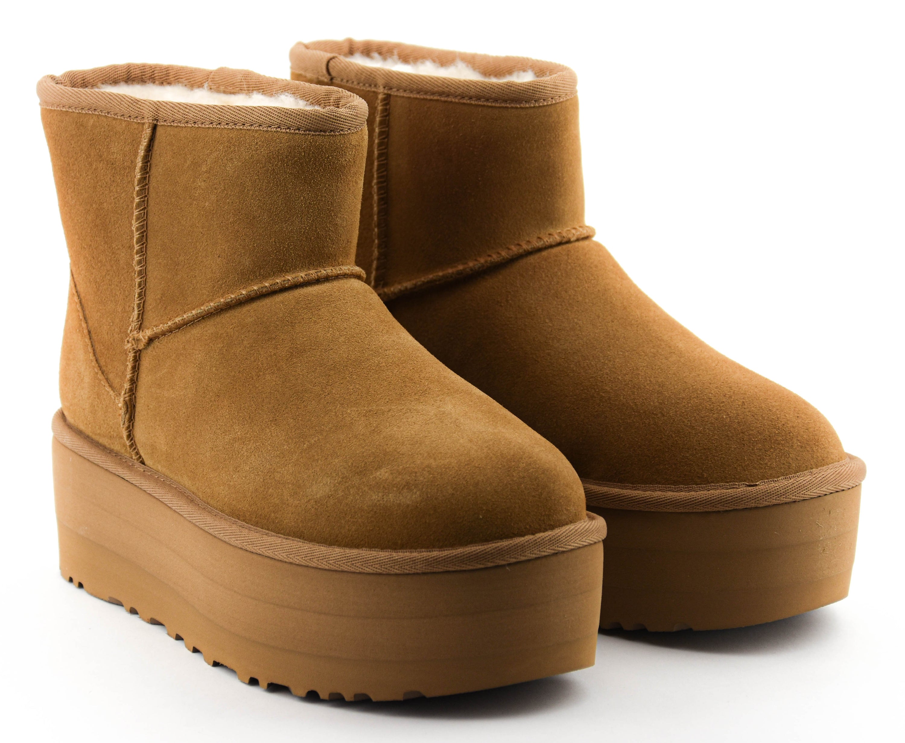 UGG CLASSIC MINI PLATFORM CHESTNUT