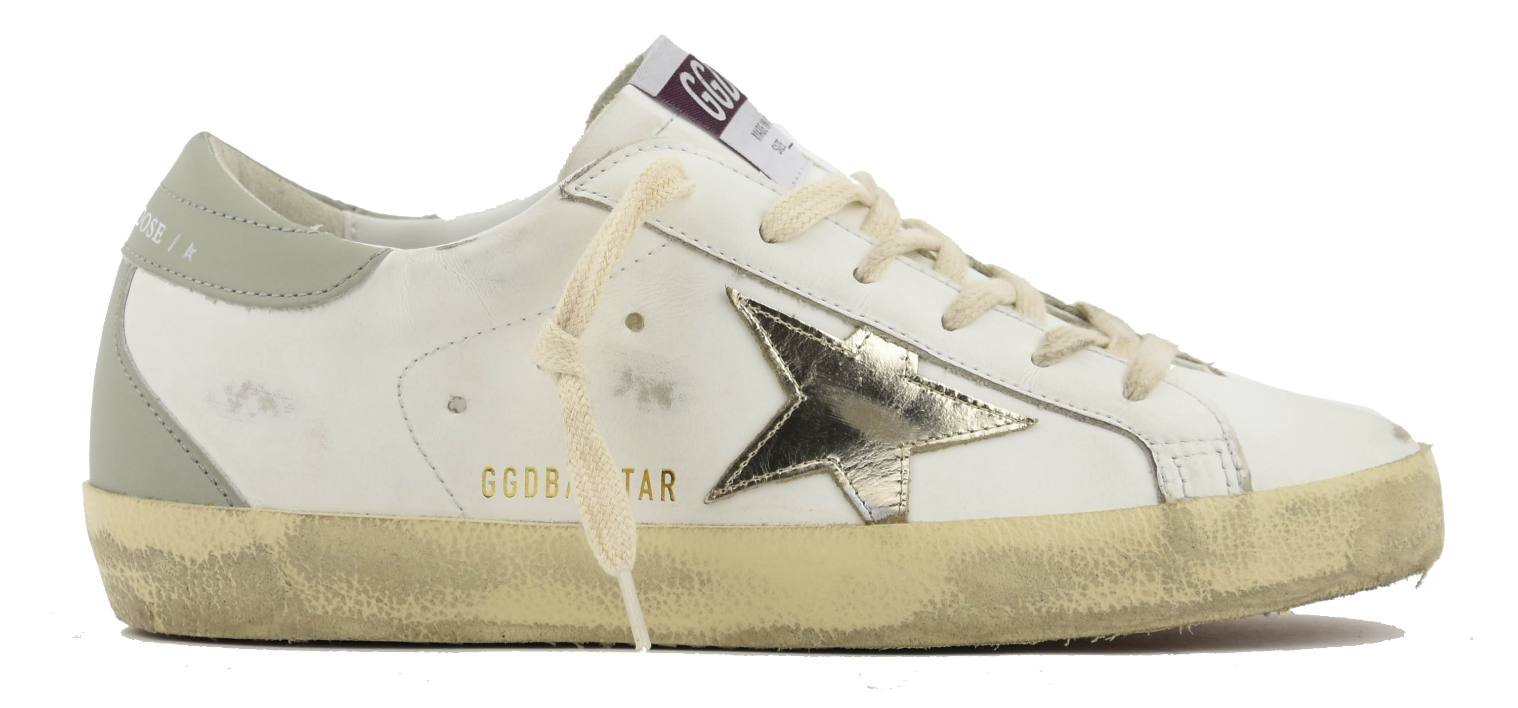 GOLDEN GOOSE SUPERSTAR CLASSIC WHITE PLATINUM
