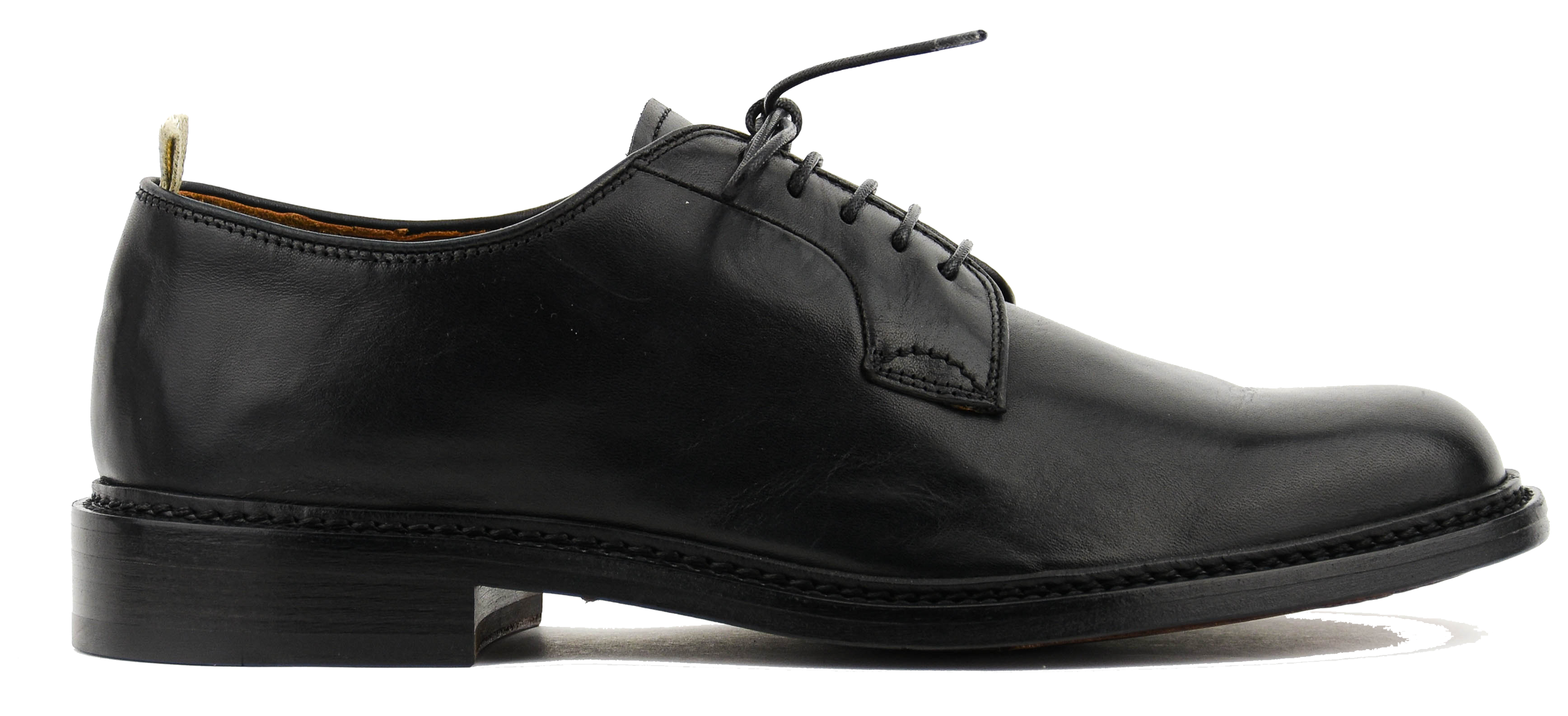 OFFICINE CREATIVE ASTON 001 LACE-UP BLACK