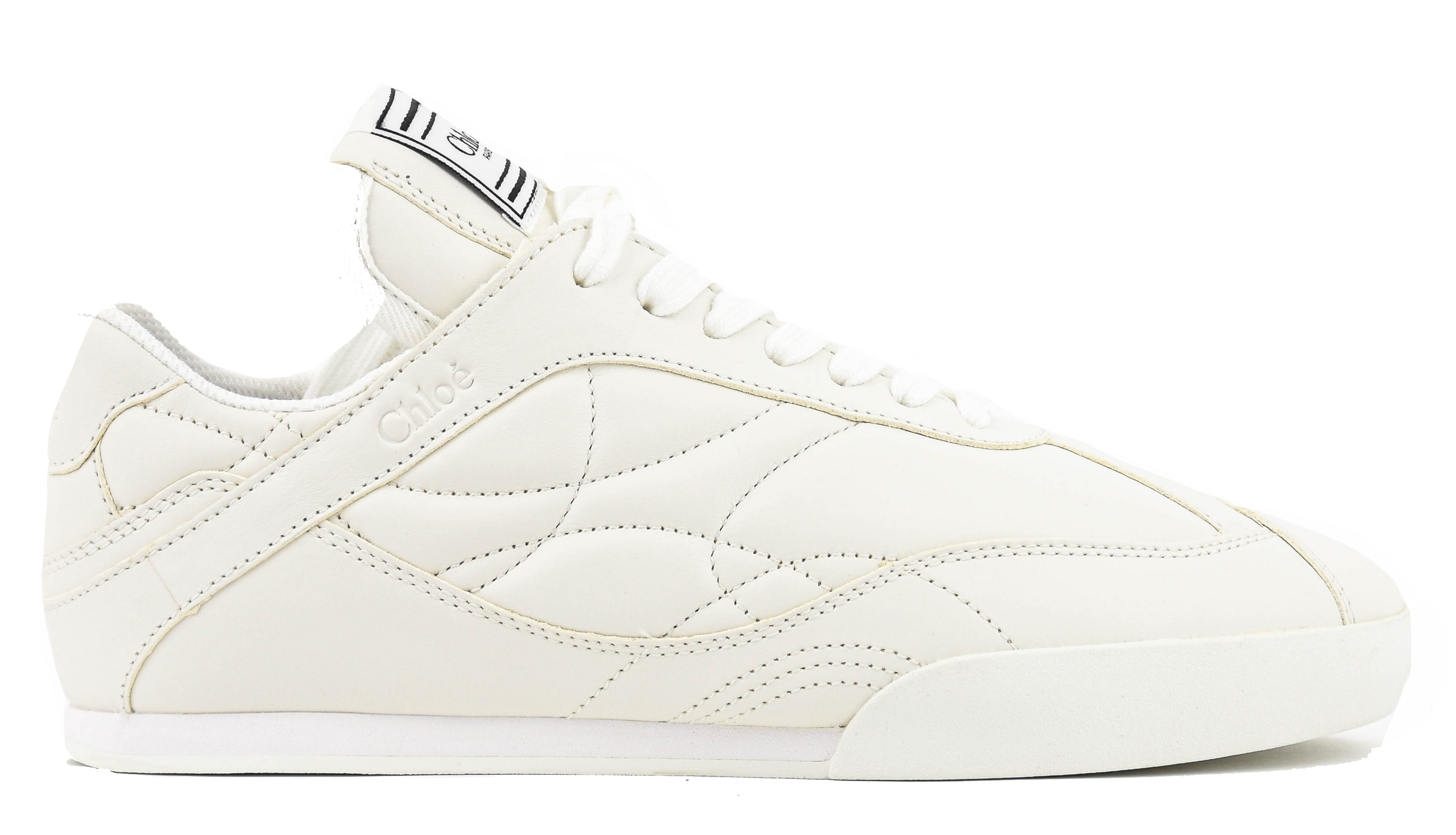 CHLOE KICK SNEAKER LOW WHITE