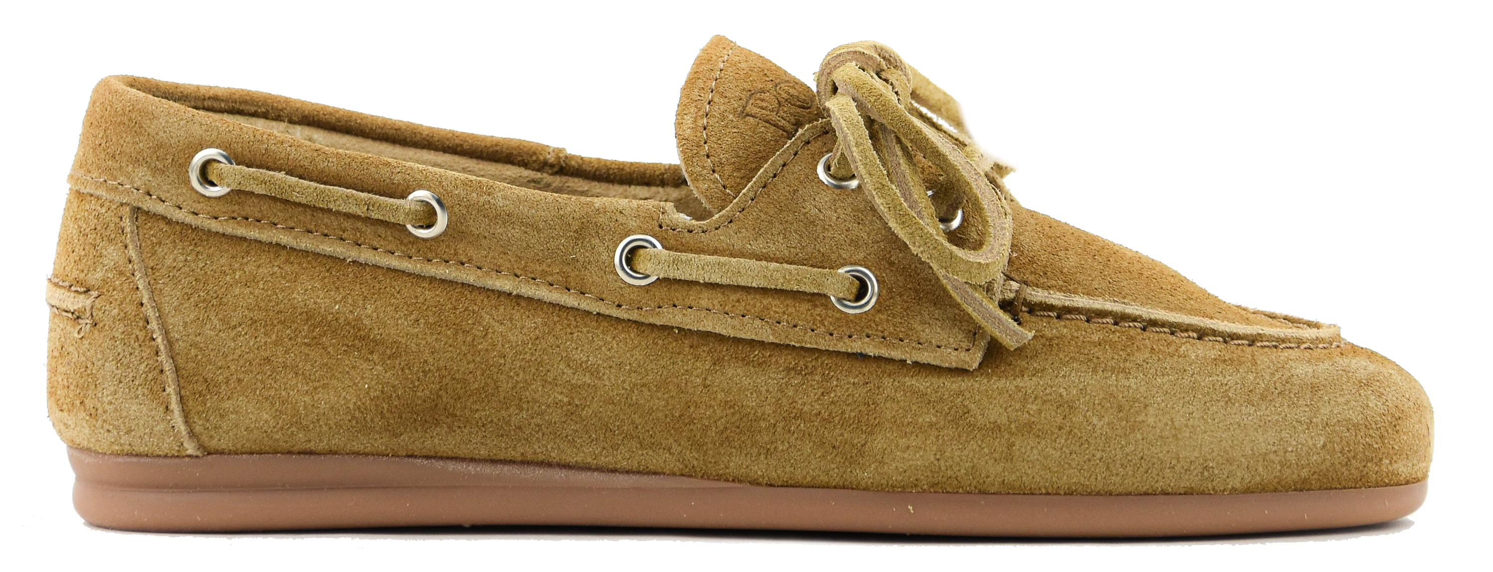 POSA BOAT LOAFER TAN SUEDE