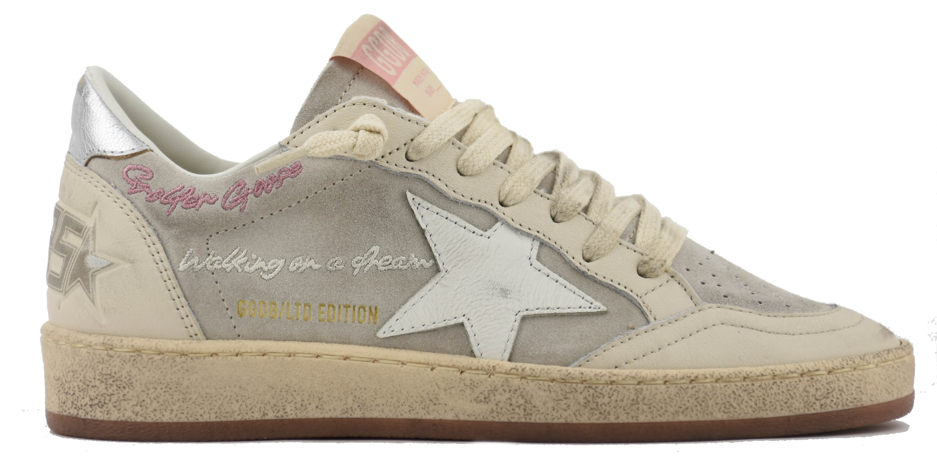 GOLDEN GOOSE BALLSTAR CLOUD WHITE