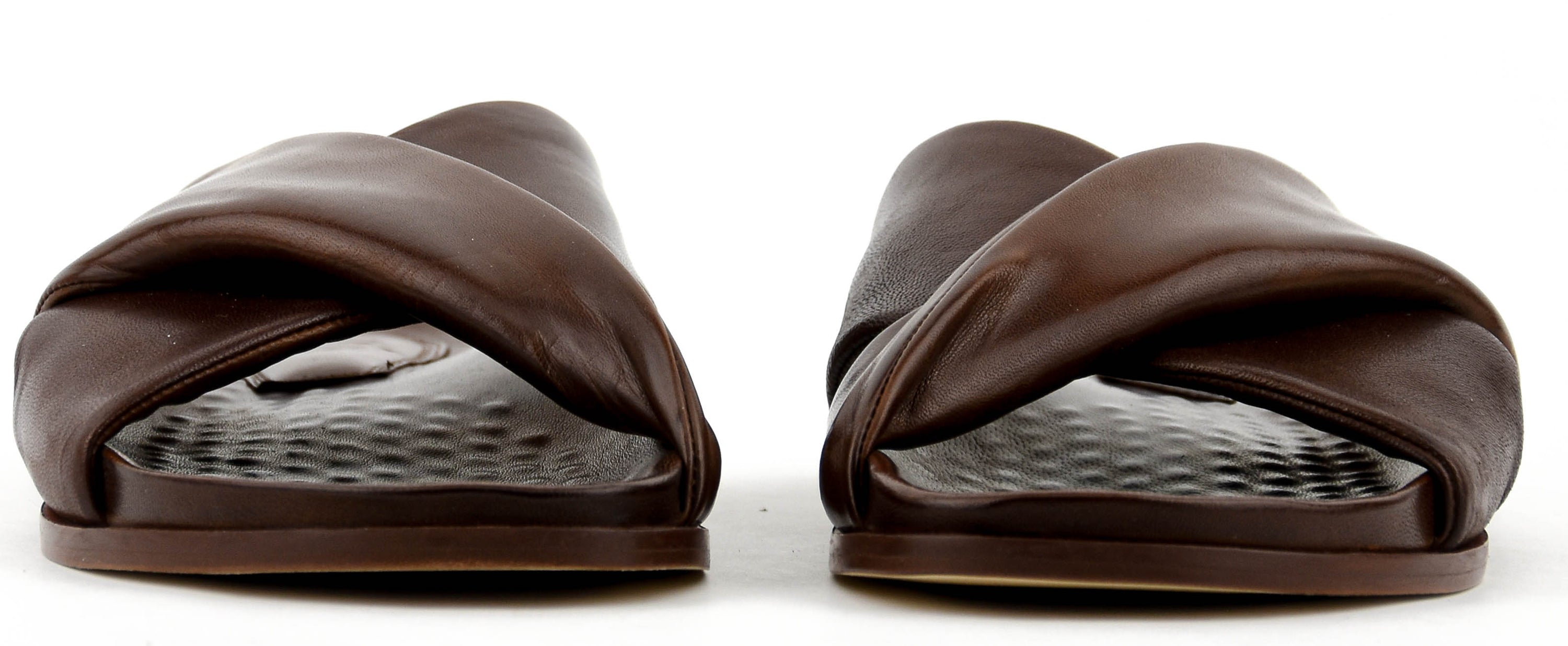 PAUL WARMER TWISTED NAPPA SANDAL COGNAC