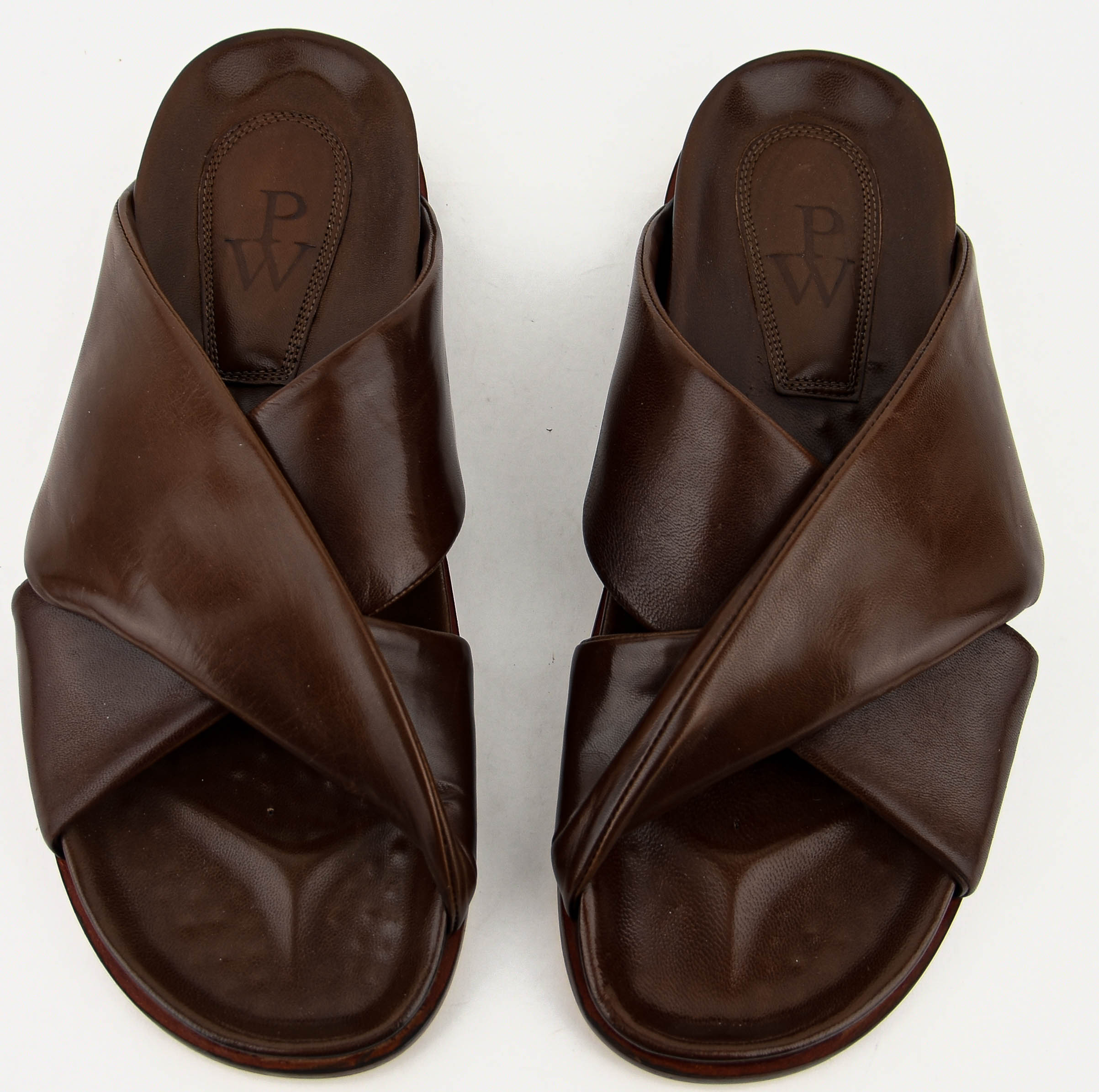 PAUL WARMER TWISTED NAPPA SANDAL COGNAC