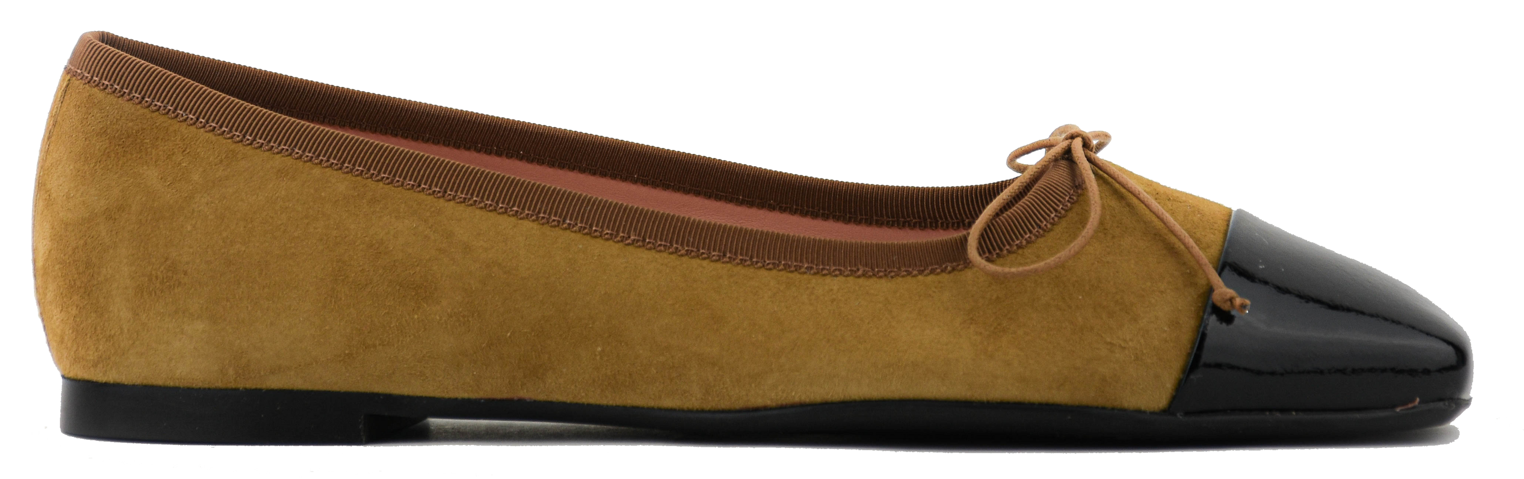 PRETTY BALLERINA CAMILLE TAN SUEDE