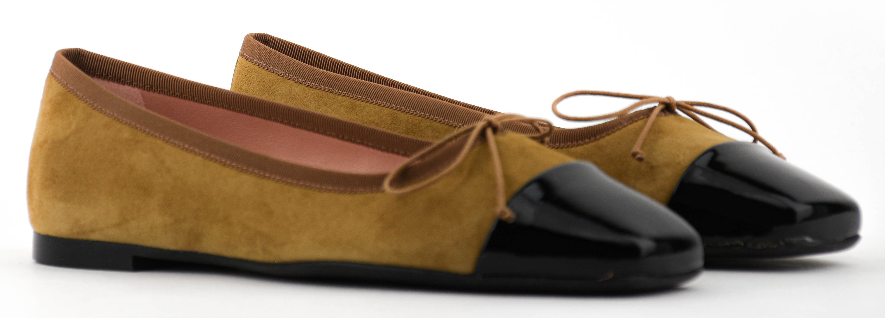 PRETTY BALLERINA CAMILLE TAN SUEDE