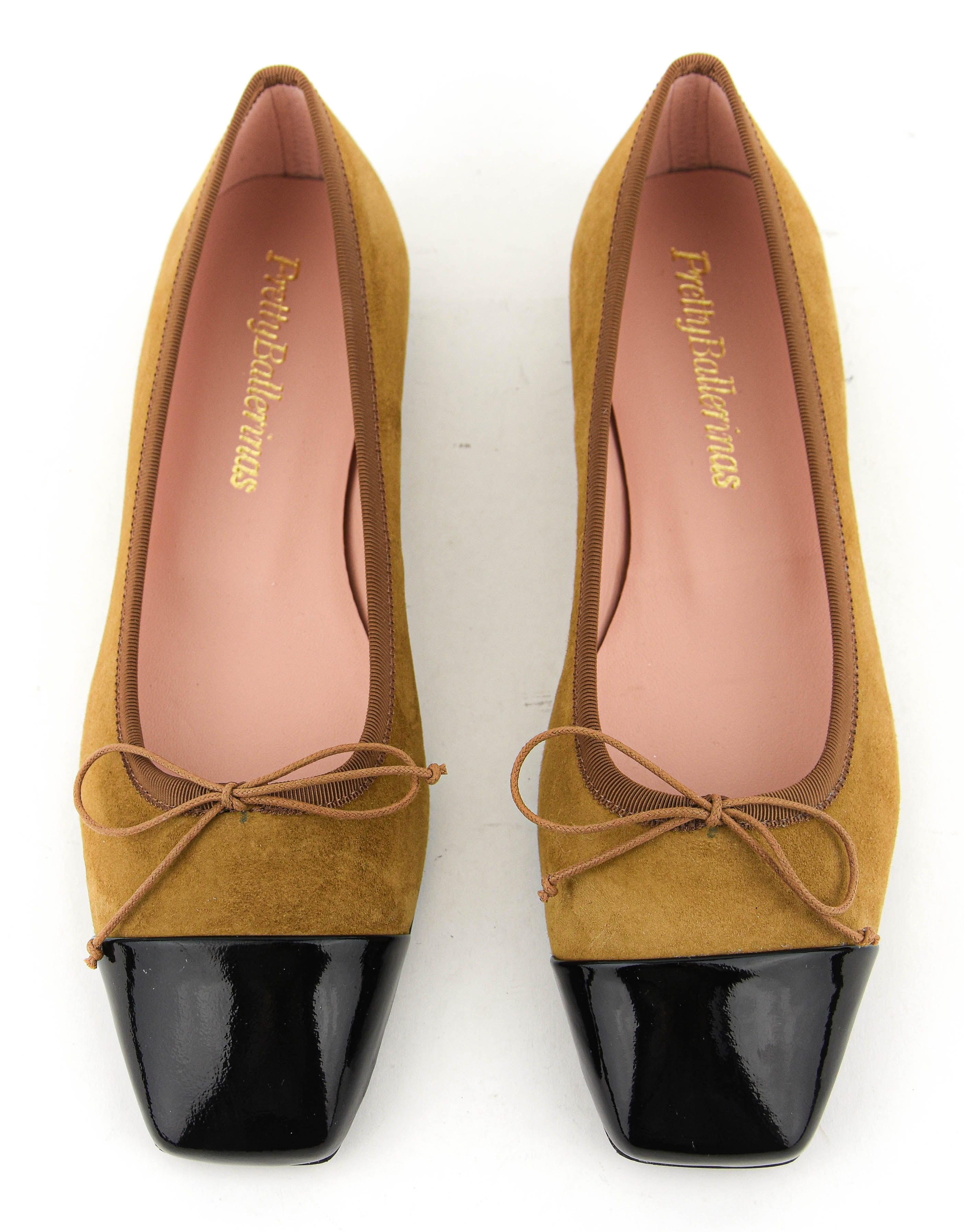 PRETTY BALLERINA CAMILLE TAN SUEDE