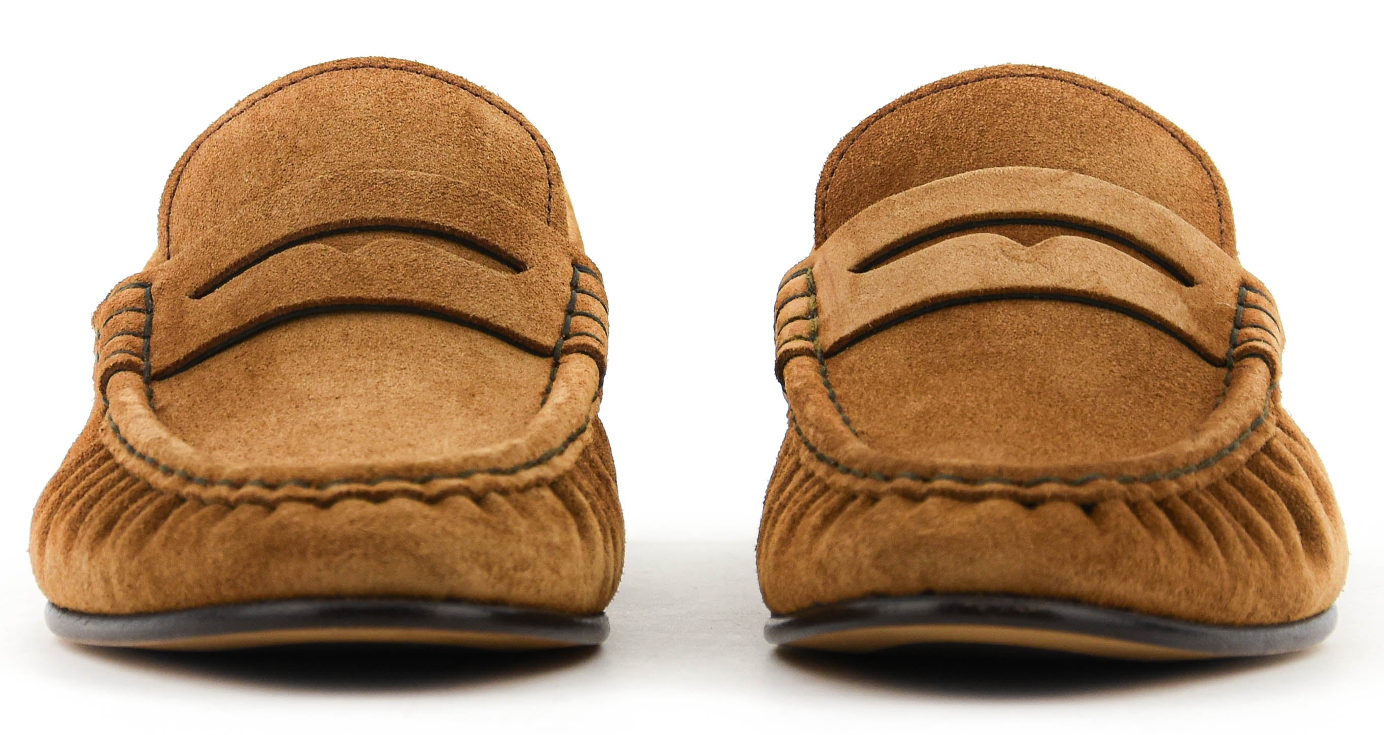 POSA PENNY LOAFER WRINKLE COGNAC