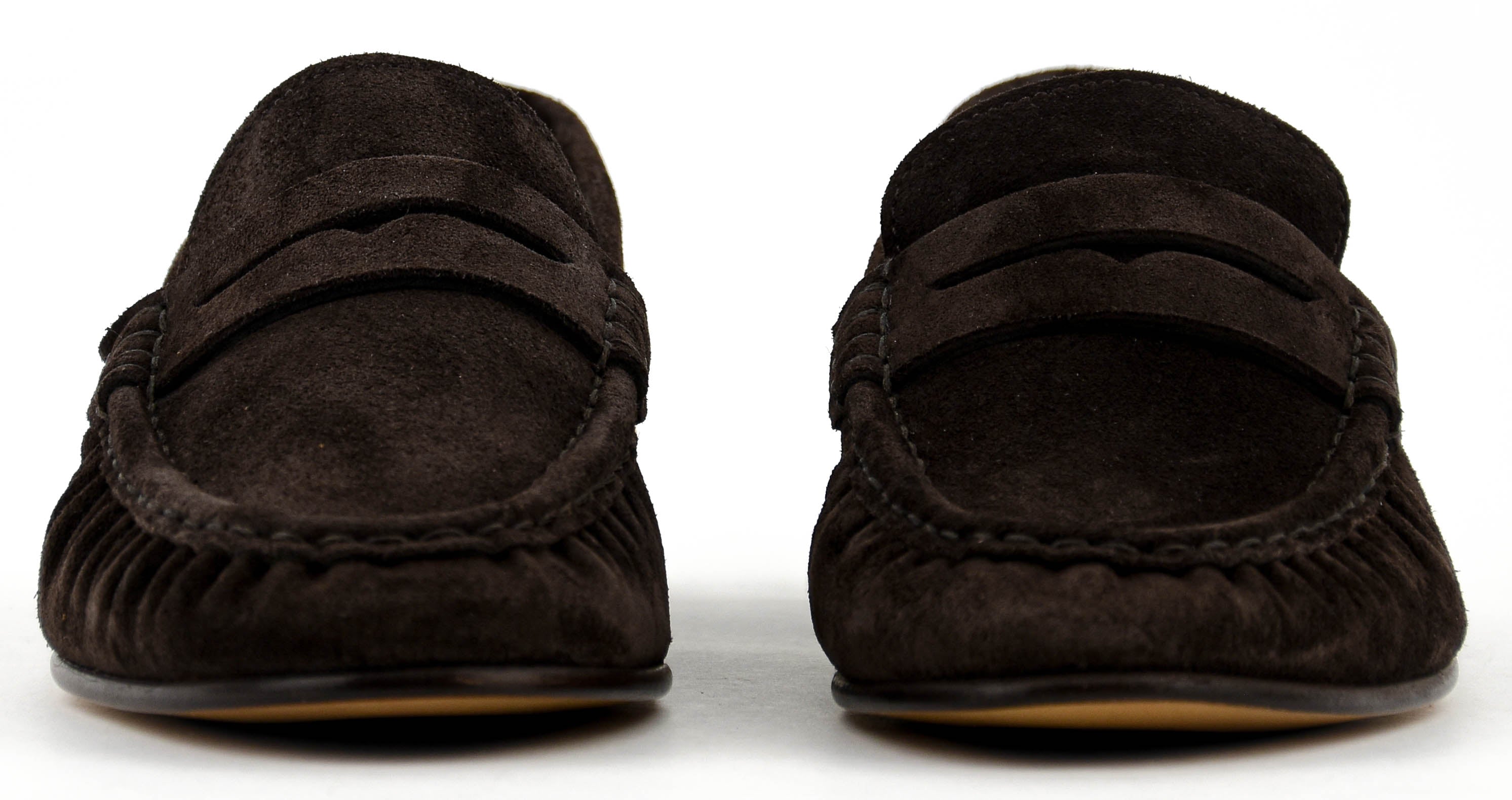 POSA PENNY LOAFER WRINKLE DARK BROWN