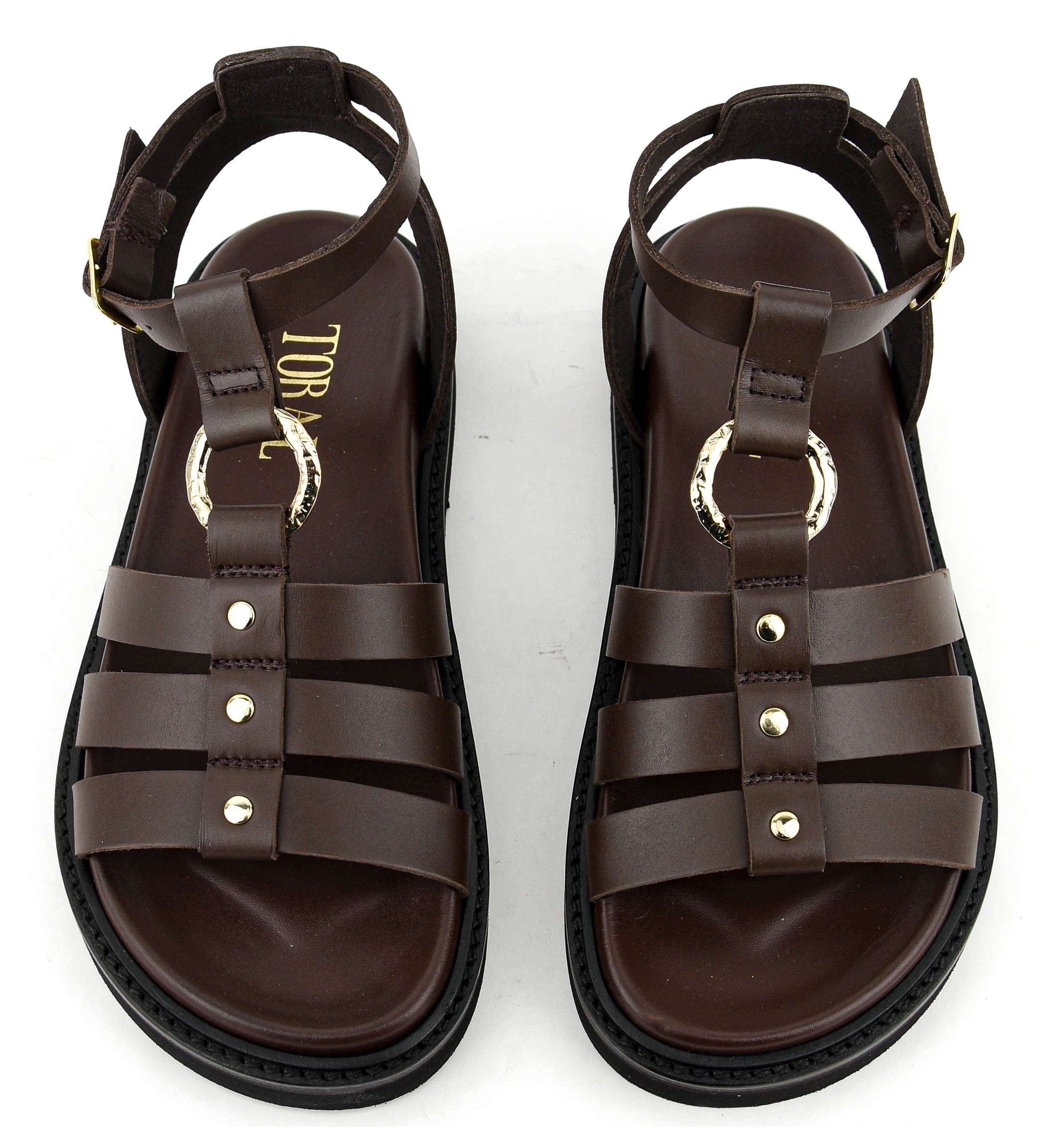 TORAL NAXOS SANDAL COFFEE