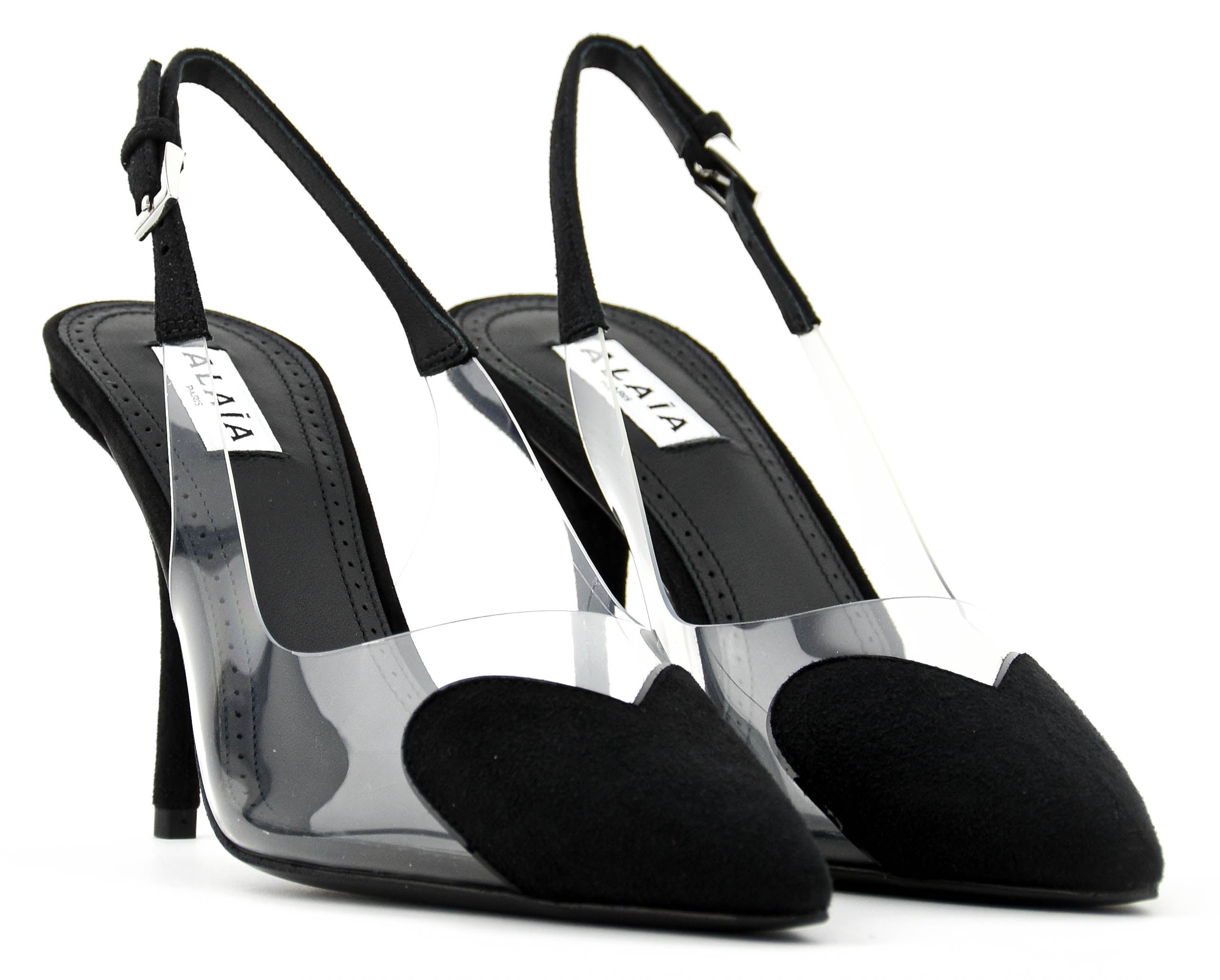 ALAIA LE COEUR SLING 90 NOIR