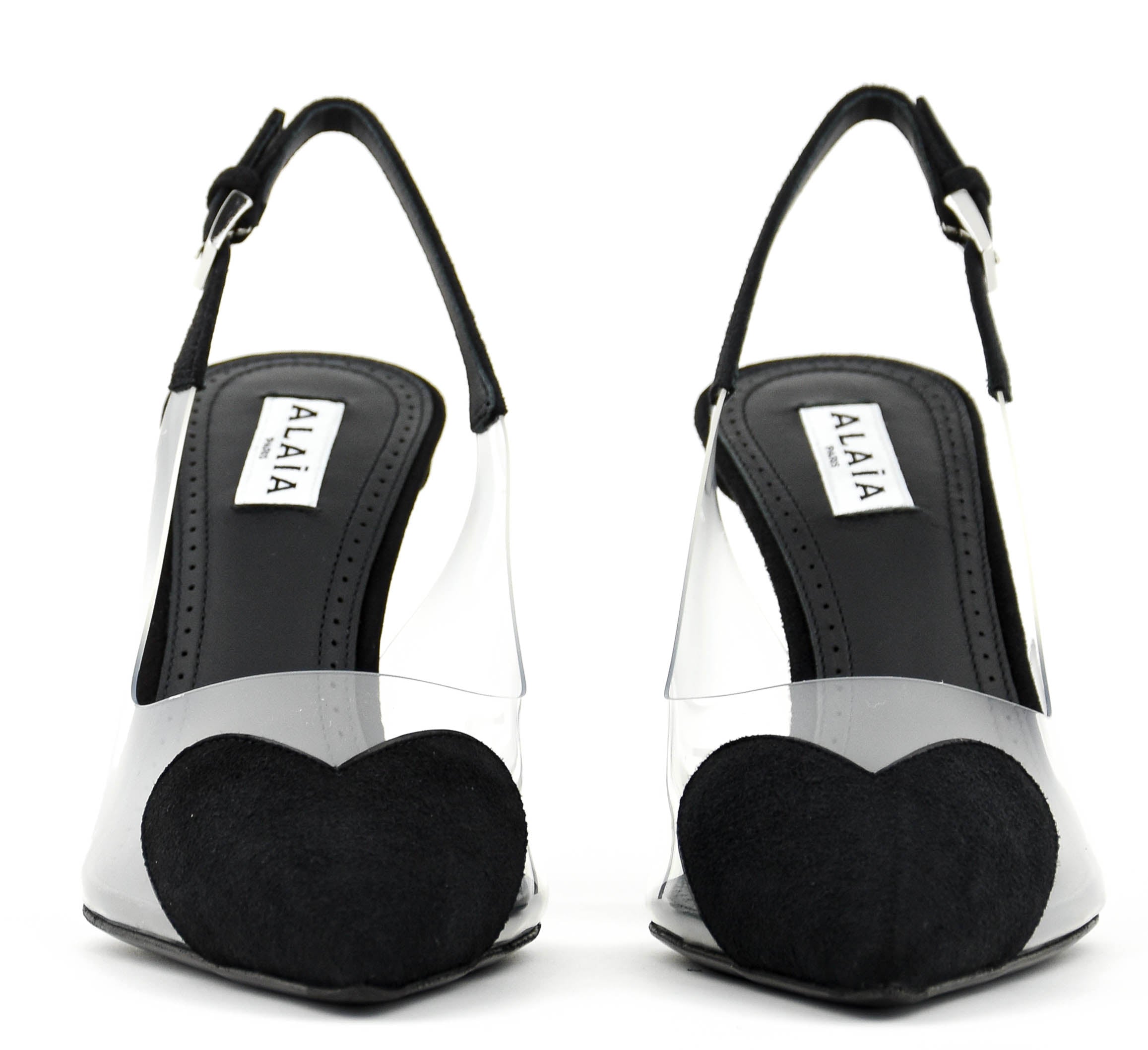 ALAIA LE COEUR SLING 90 NOIR