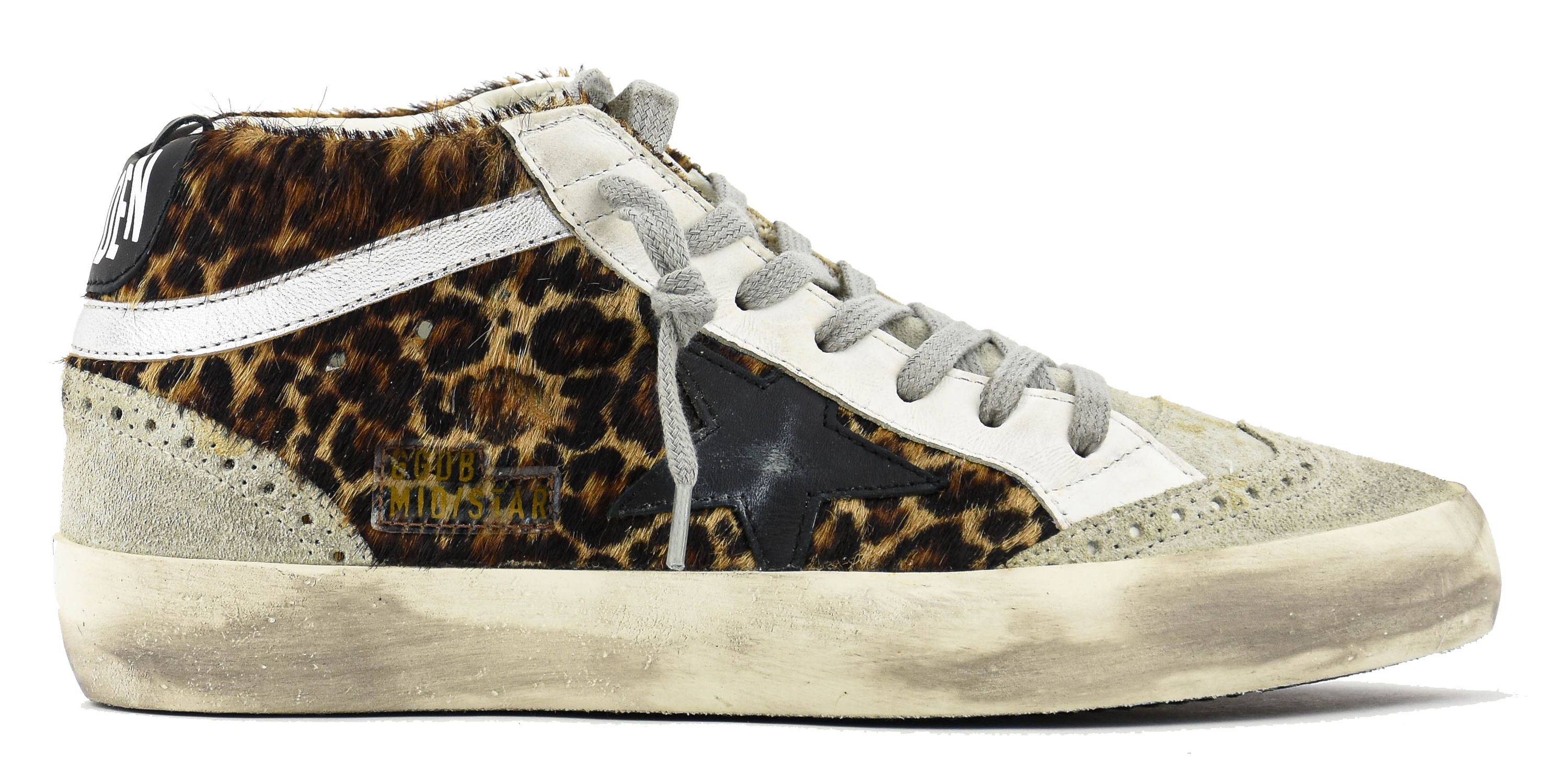 GOLDEN GOOSE MIDSTAR CLASSIC BEIGE LEO