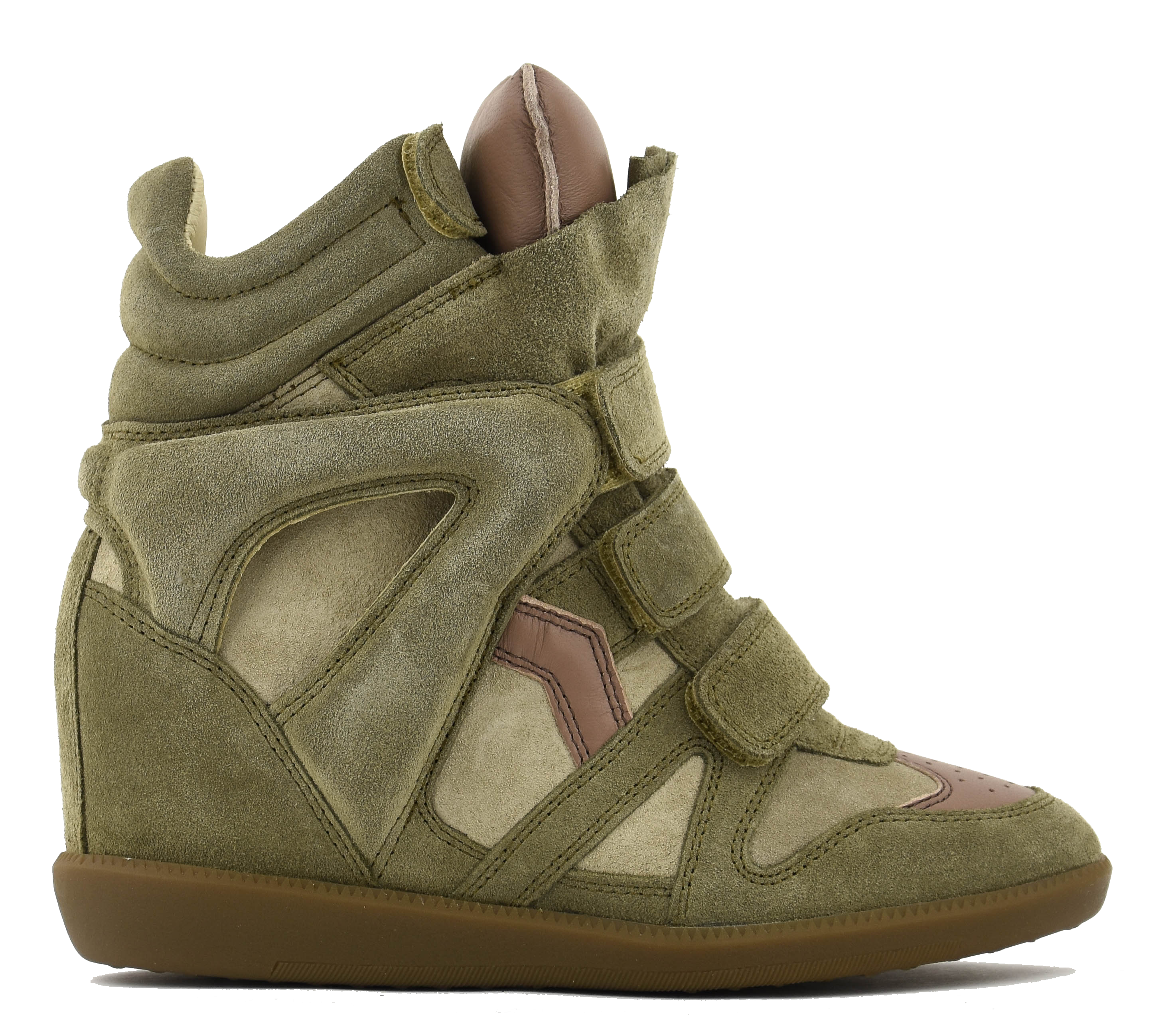 Isabel Marant Bekett スニーカー　カーキ　グレージュ　37 Isabel Marant Bekett スニーカー カーキ グレージュ 37 Wedge