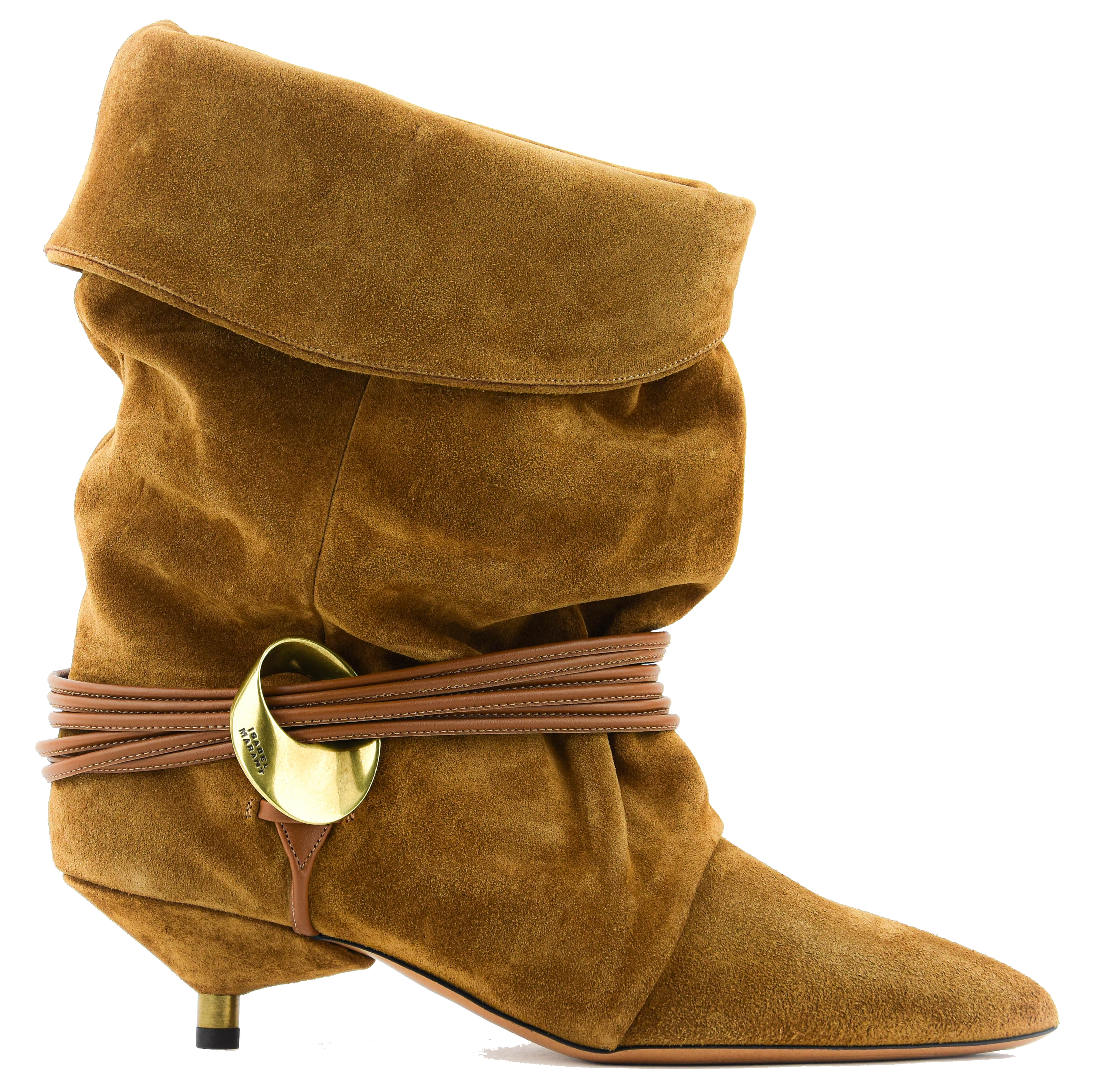 ISABEL MARANT EDRIKA BOOTS COGNAC