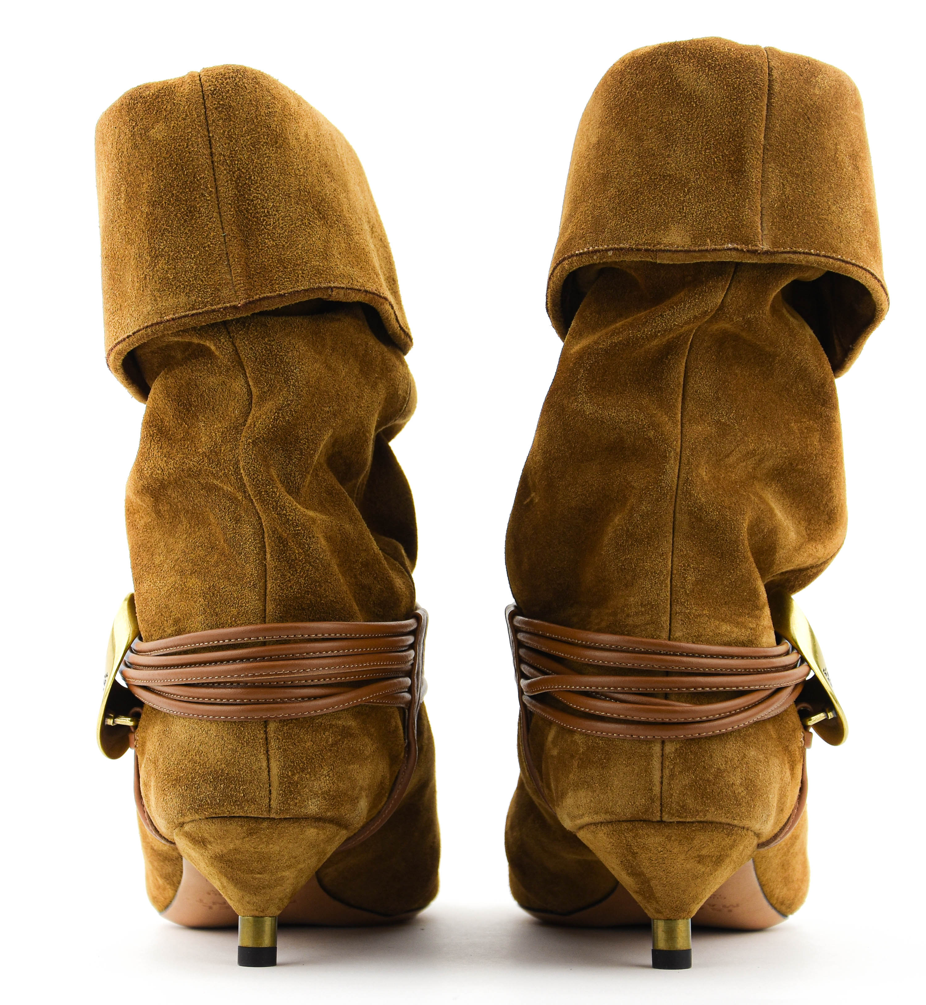 ISABEL MARANT EDRIKA BOOTS COGNAC