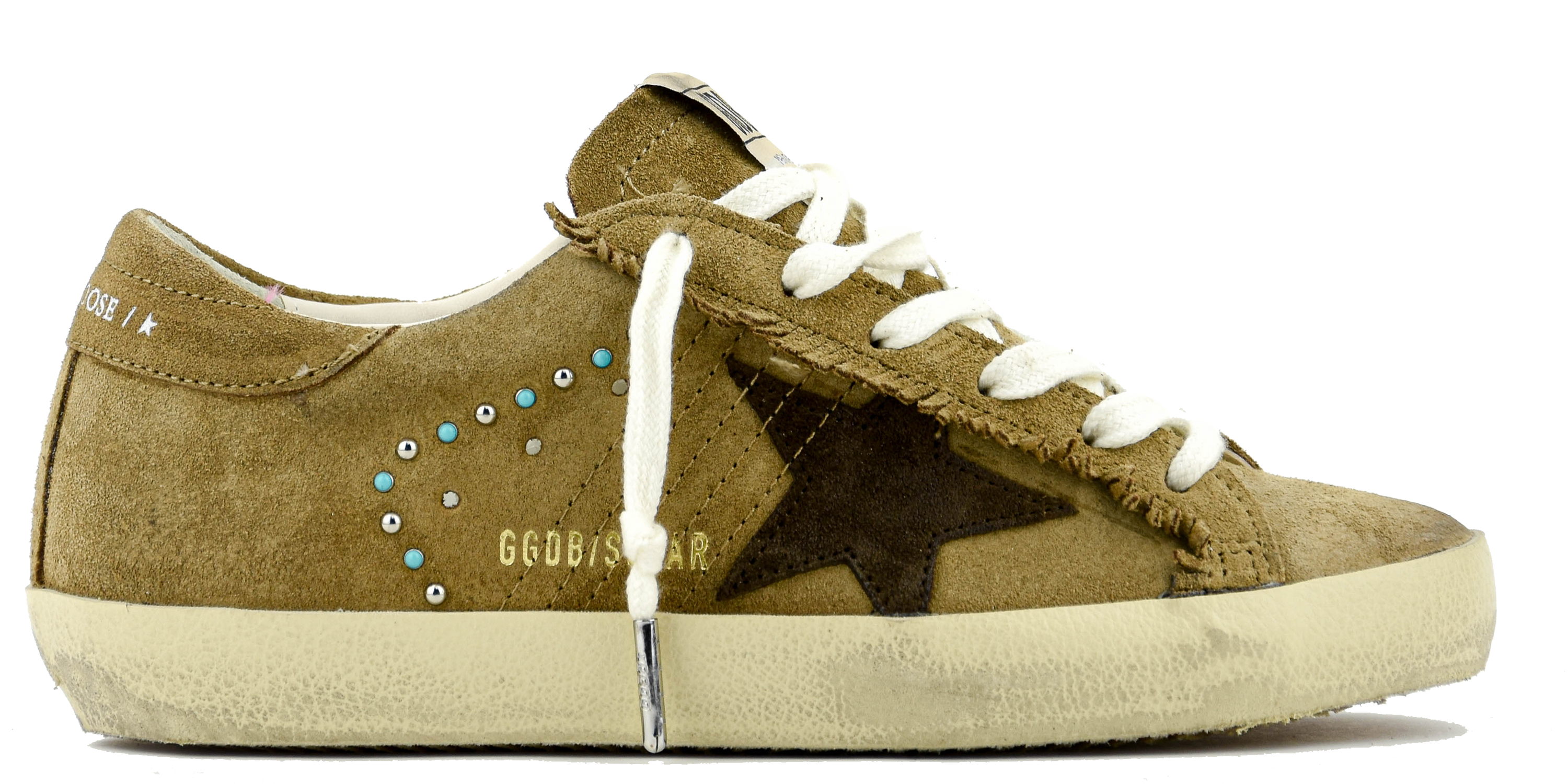 GOLDEN GOOSE SUPER STAR CLASSIC TABACCO