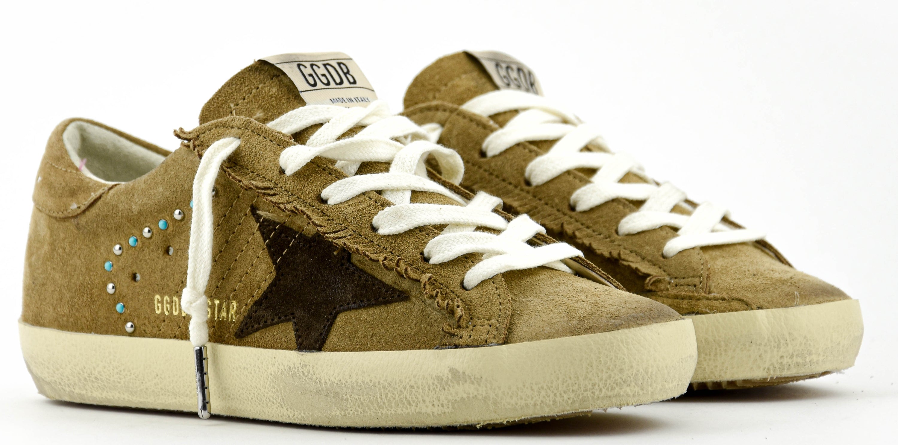GOLDEN GOOSE SUPER STAR CLASSIC TABACCO